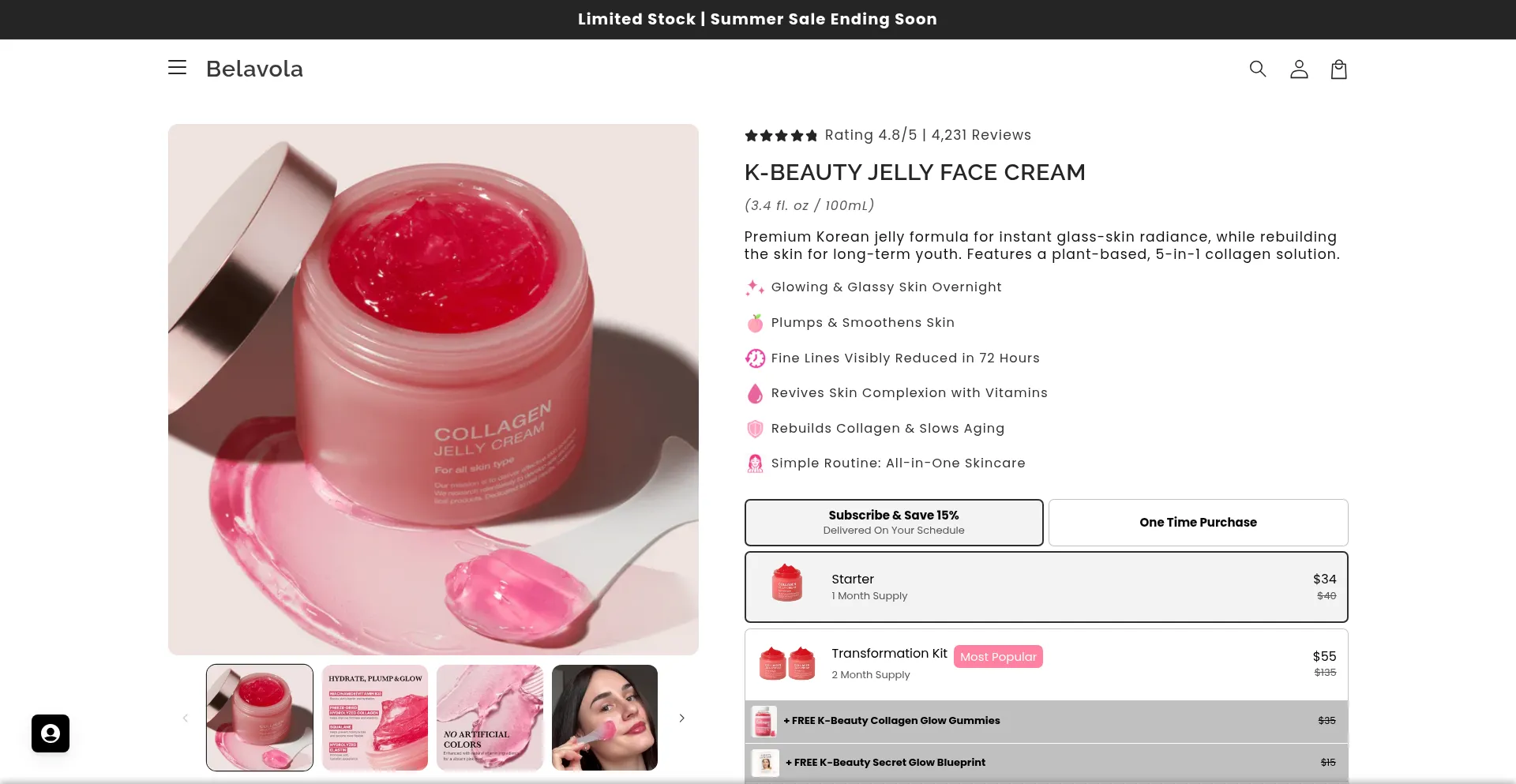Belavola.com Screenshot