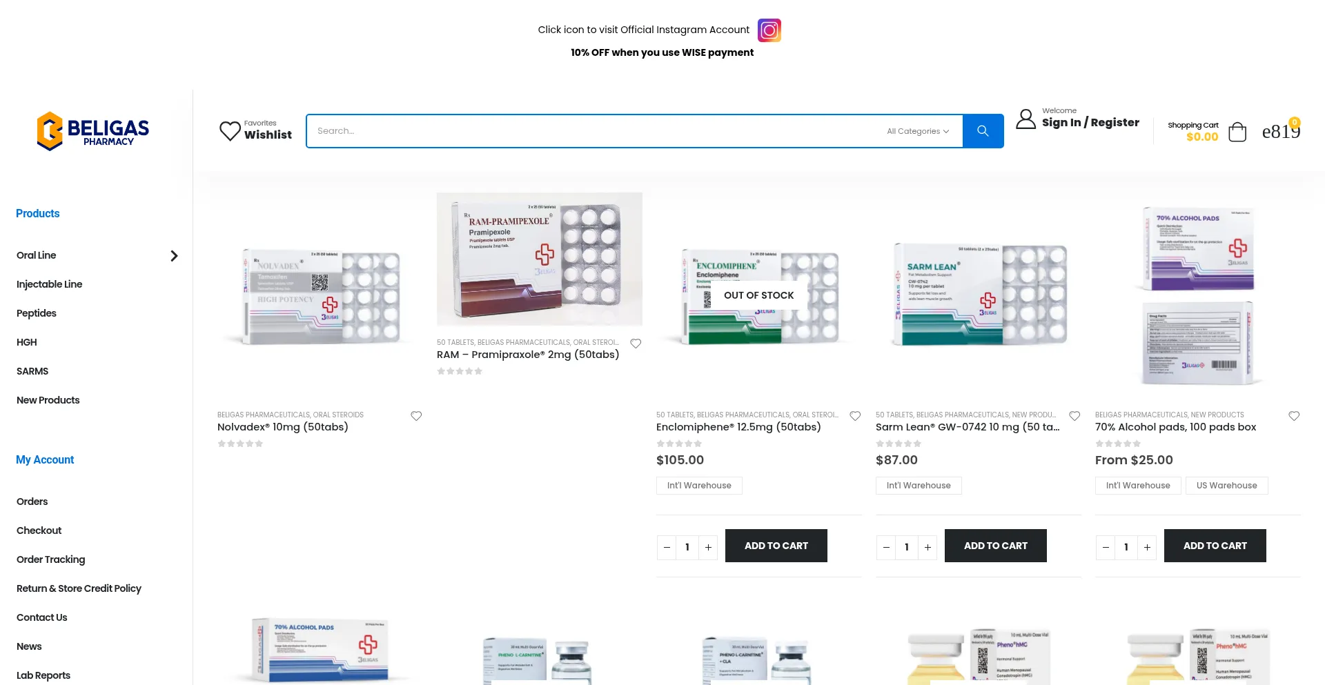 Beligaspharmacy.biz 安全可靠吗？