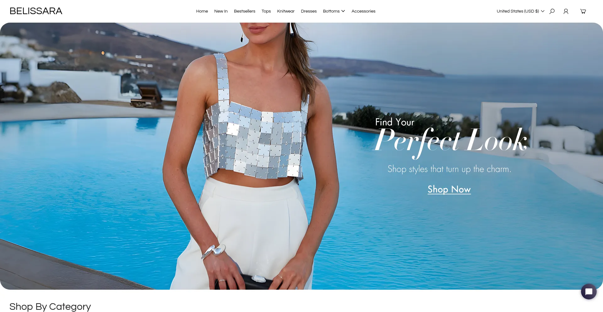 Belissara.com Screenshot