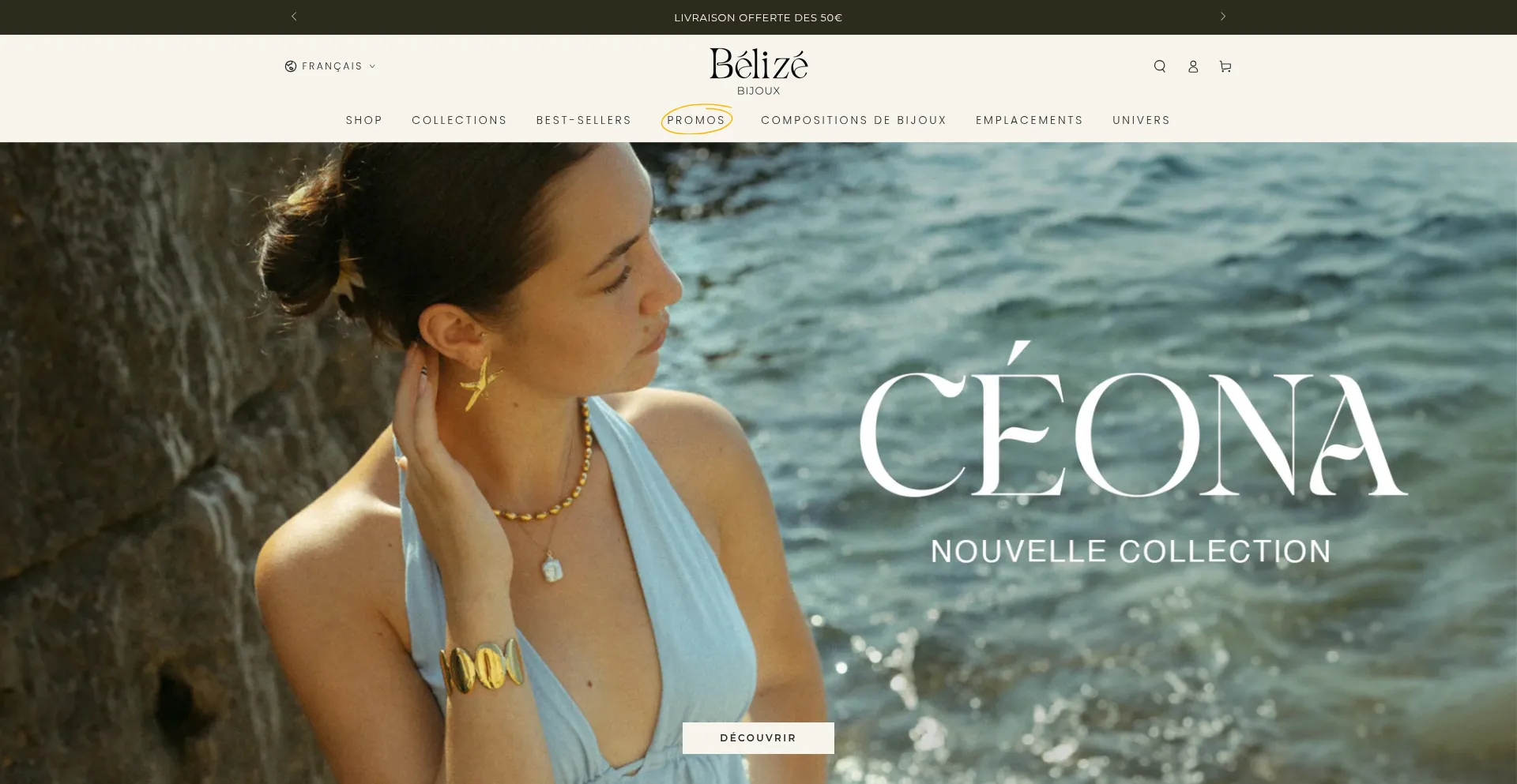 Belizebijoux.com Screenshot