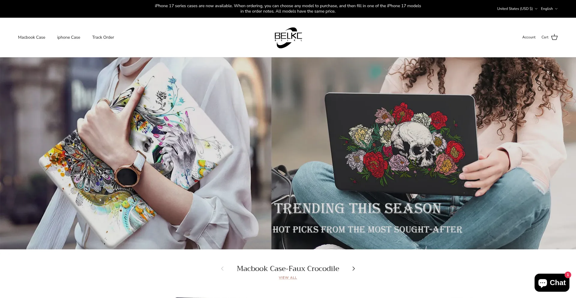Belkcase.com Screenshot