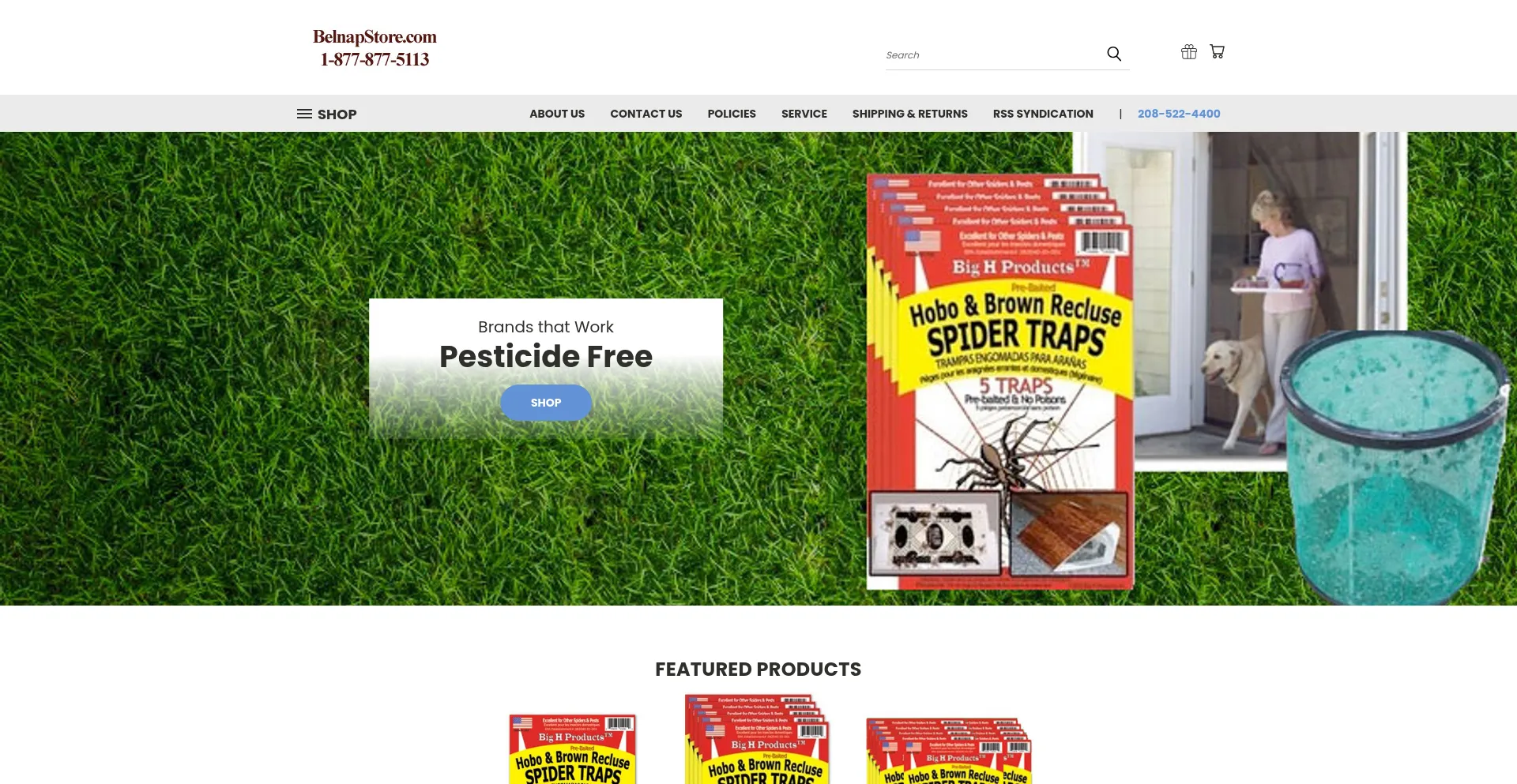 Belnapstore.com Screenshot