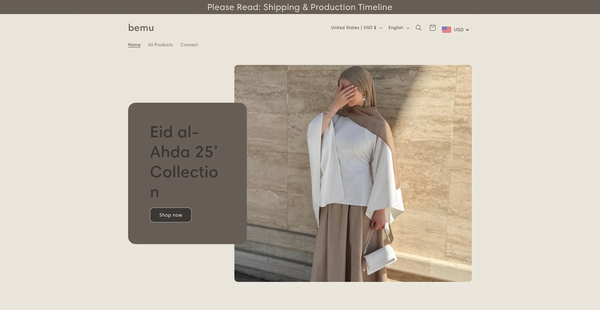Website screenshot of Bemutr.com