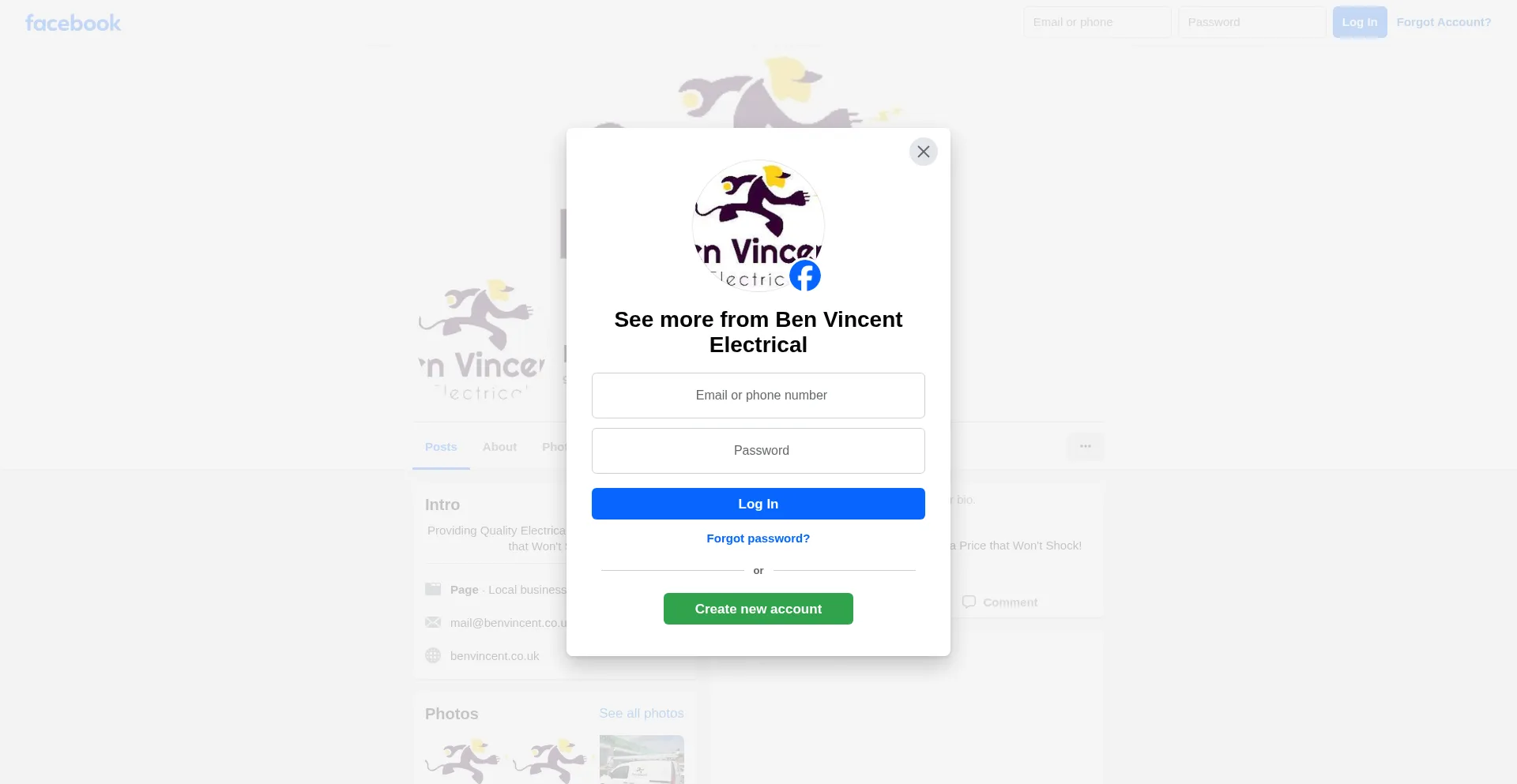 Benvincent.co.uk