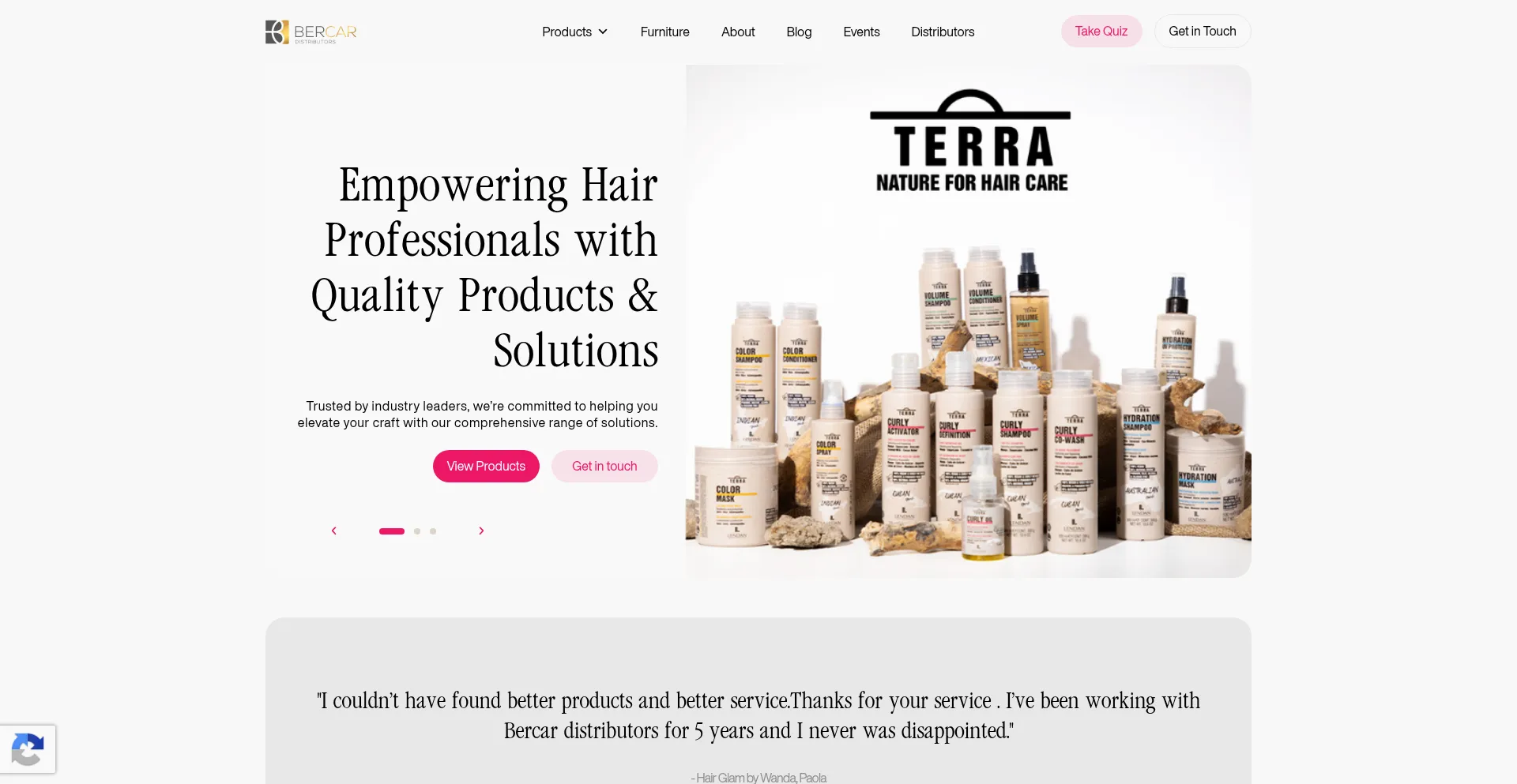 Bercardistributors.com