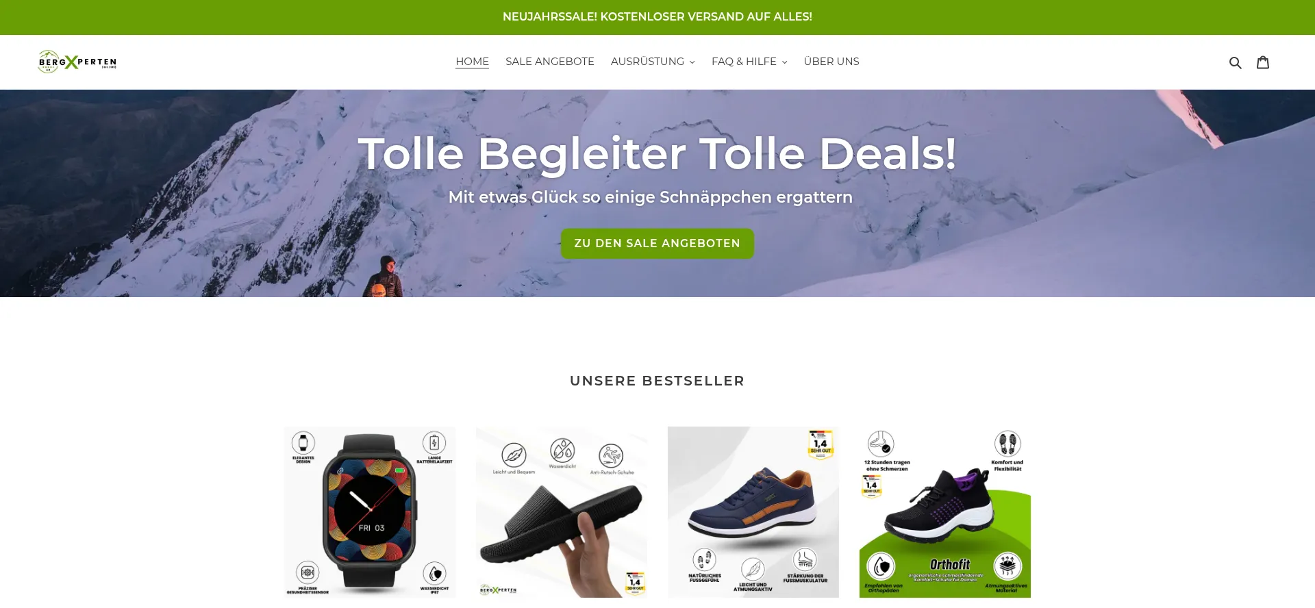 Bergxperten.de 安全可靠吗？