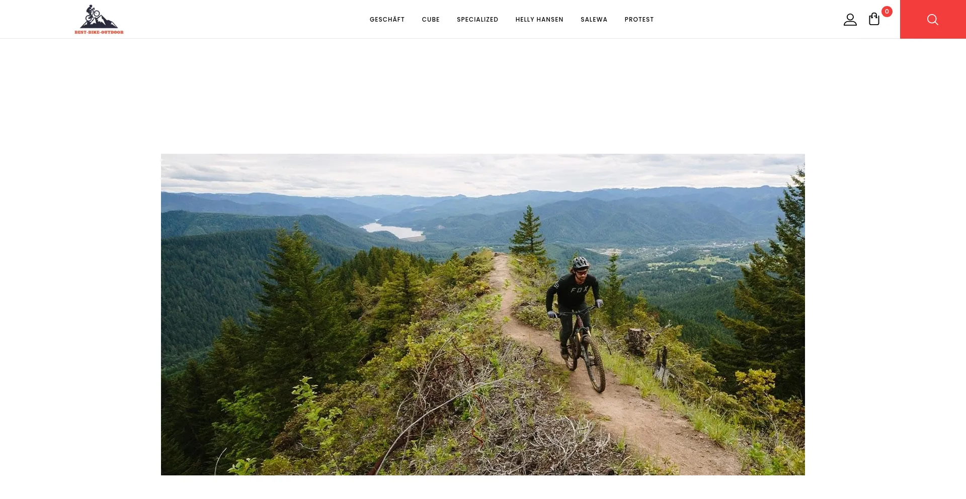 Website screenshot of Best-bike-outdoor.com