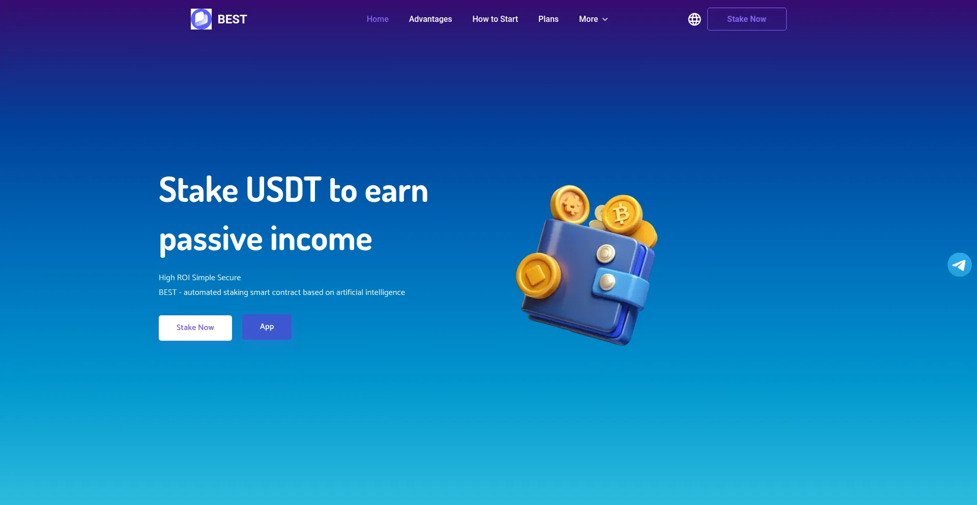 Best-staking.cc Screenshot