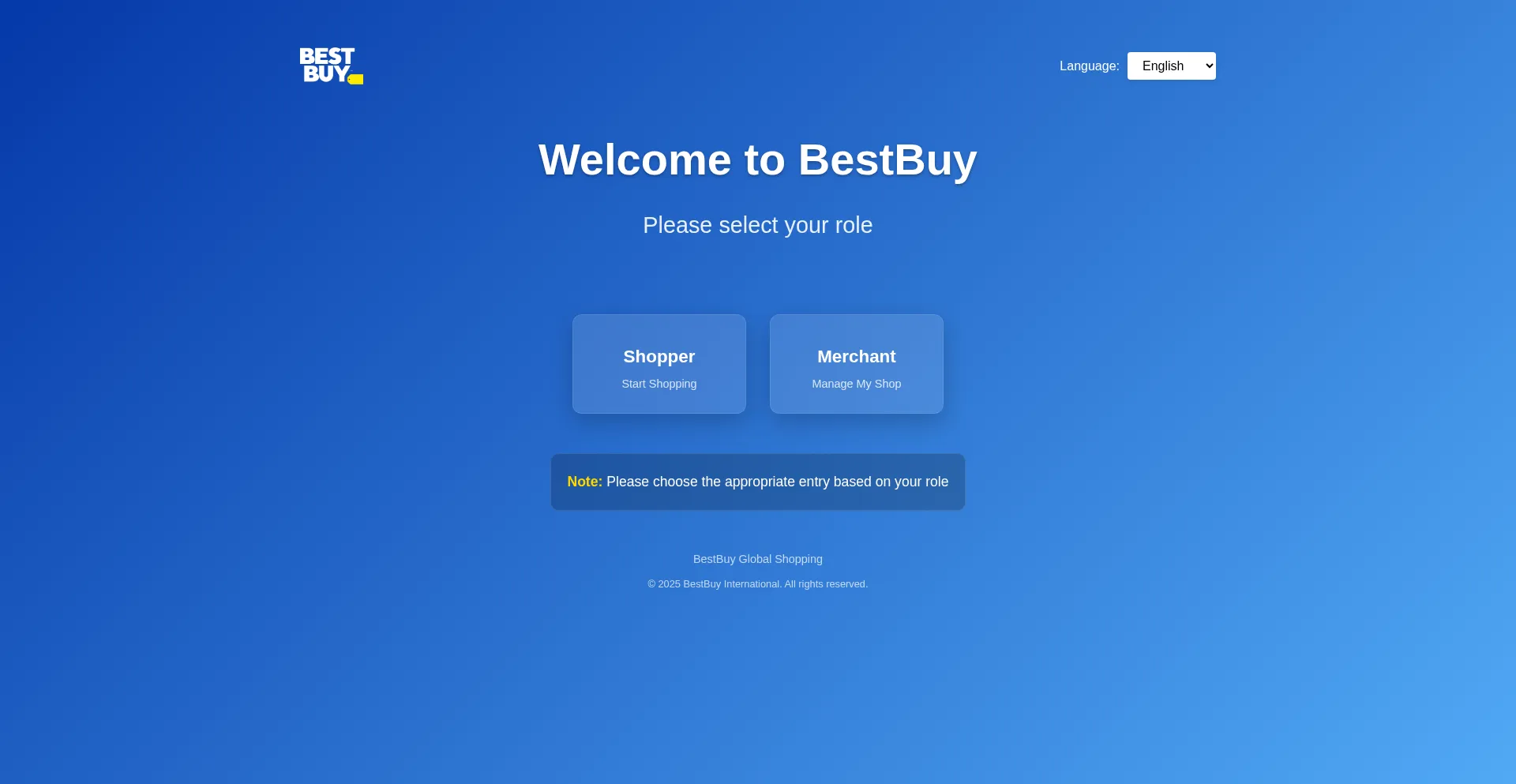Website screenshot of Bestbuyx.com