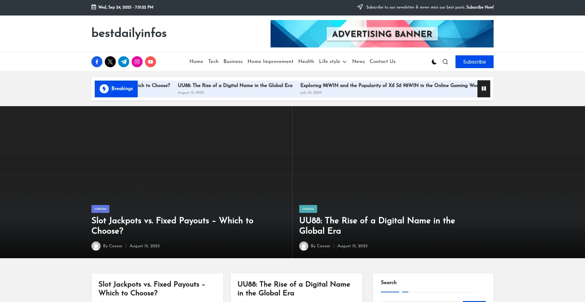 Bestdailyinfos.com Screenshot