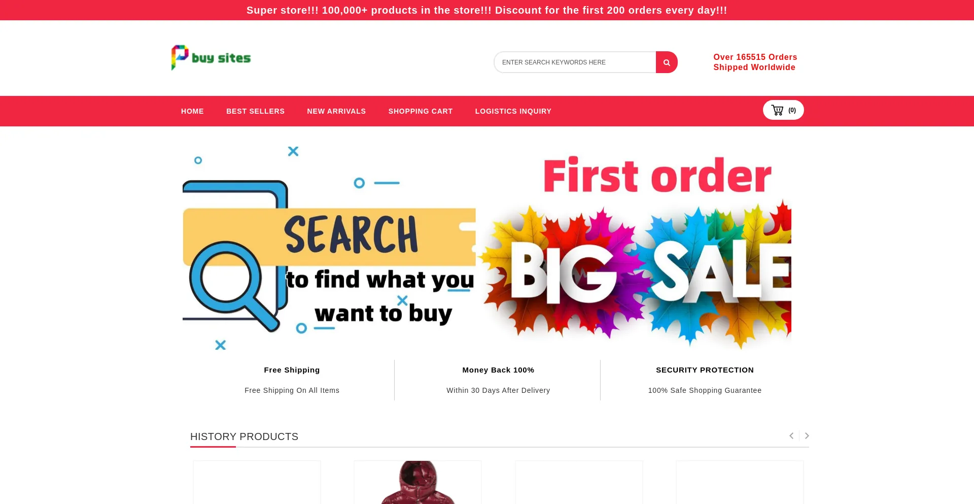 Website screenshot of Bestrawmk.click