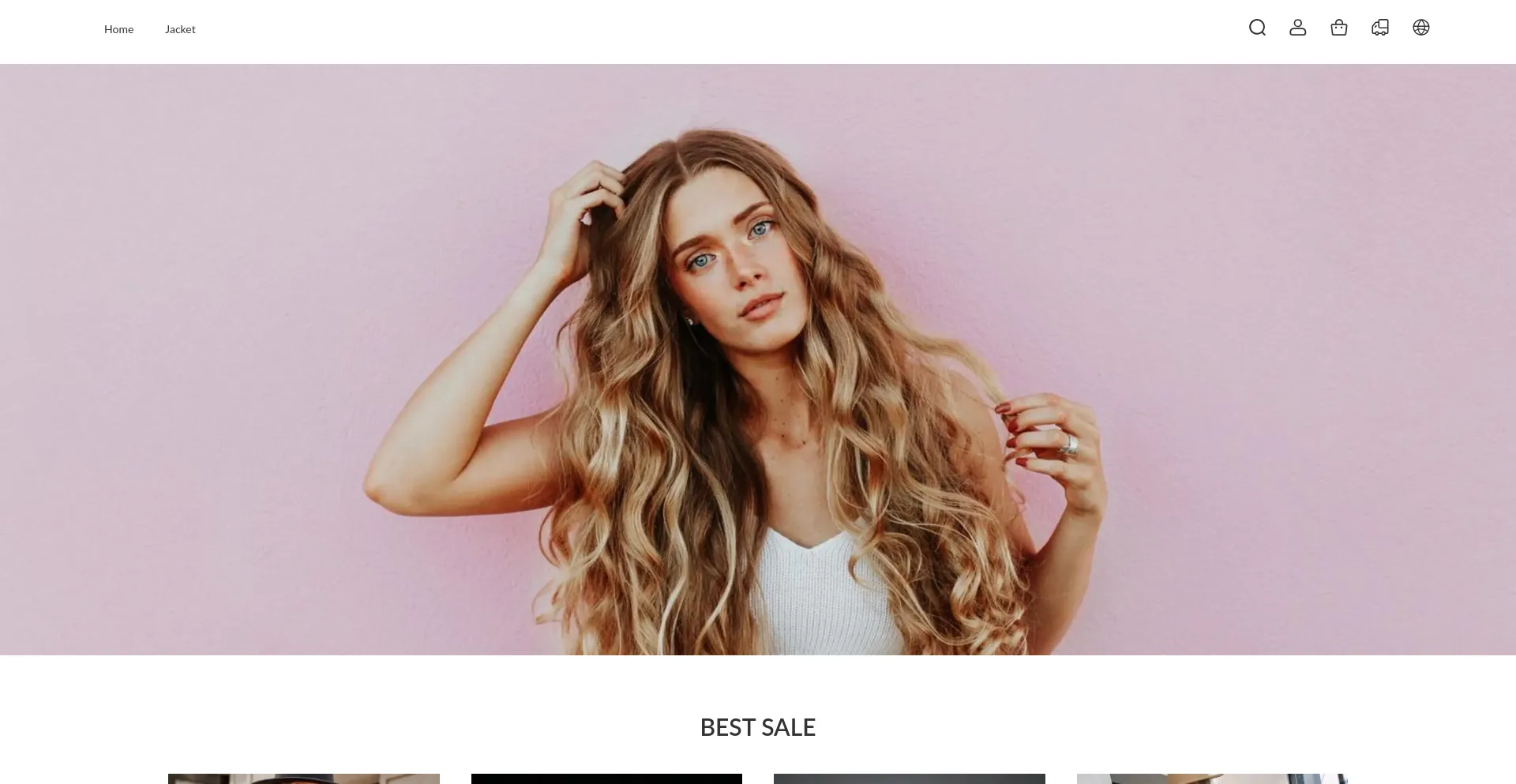 Website screenshot of Bestsalehome.com