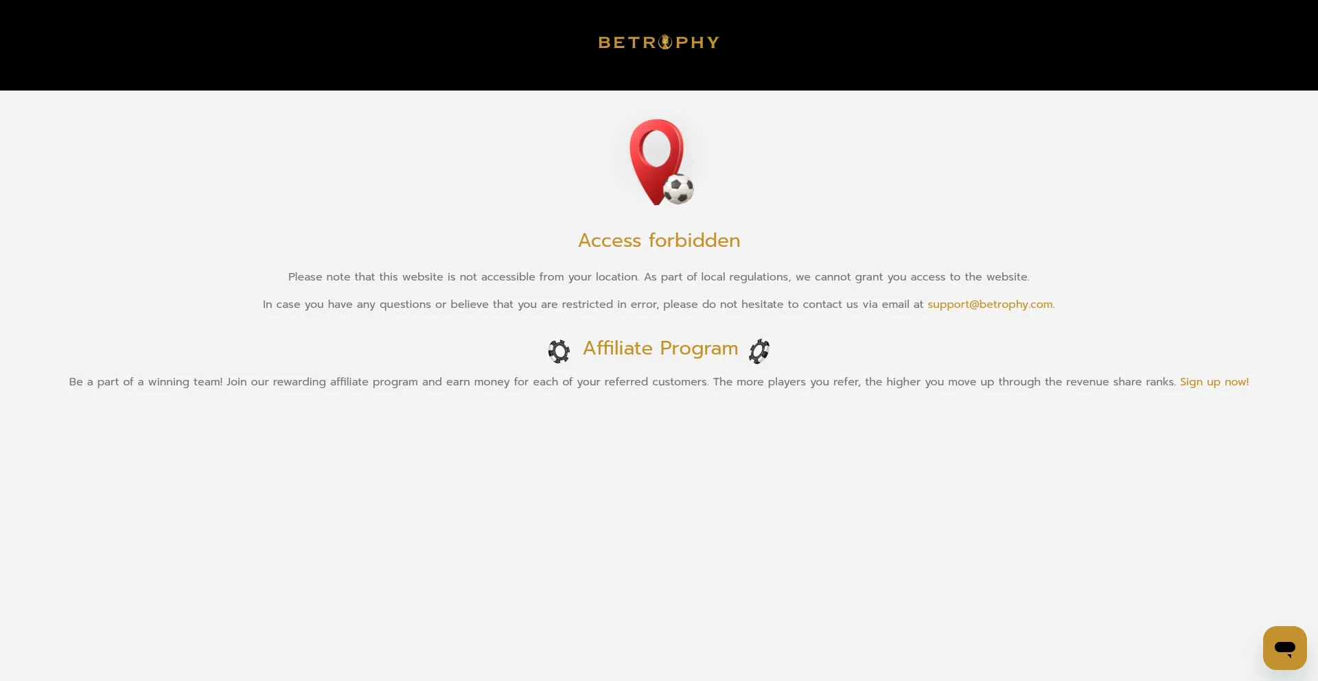 Betrophy.com Screenshot