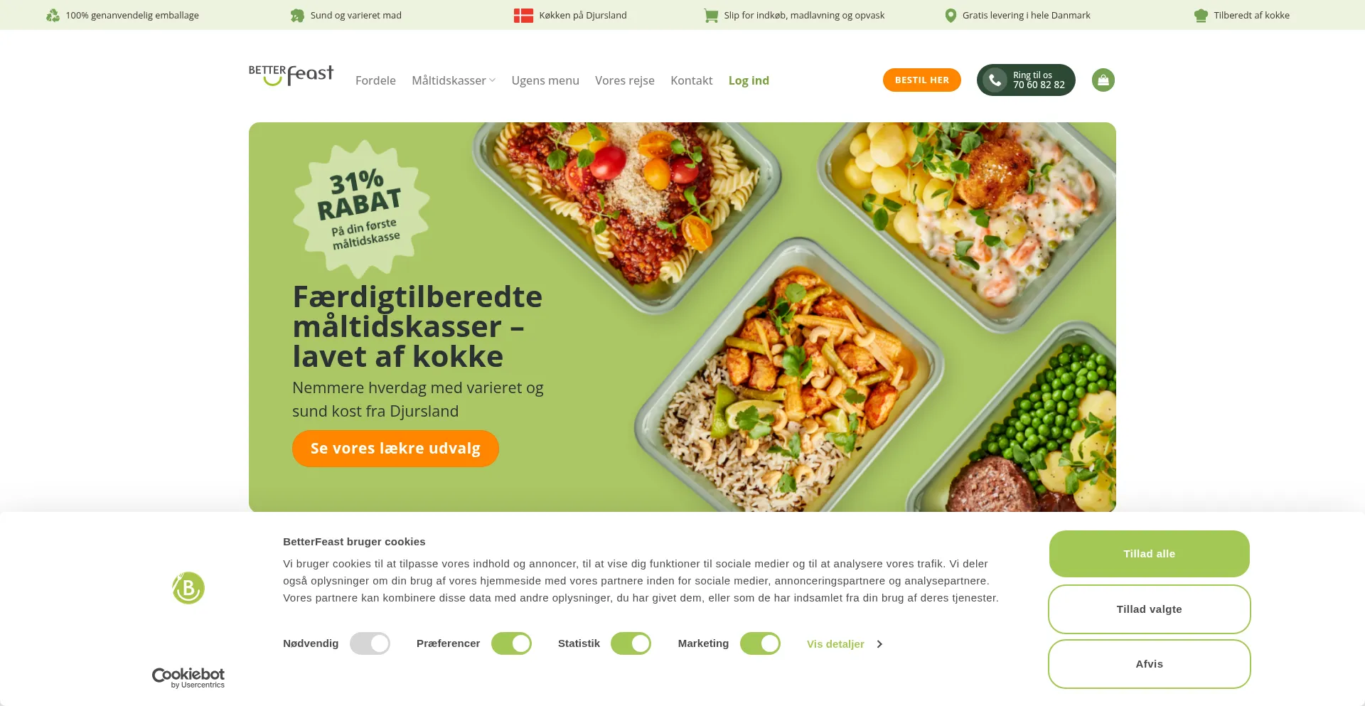 Betterfeast.dk Screenshot