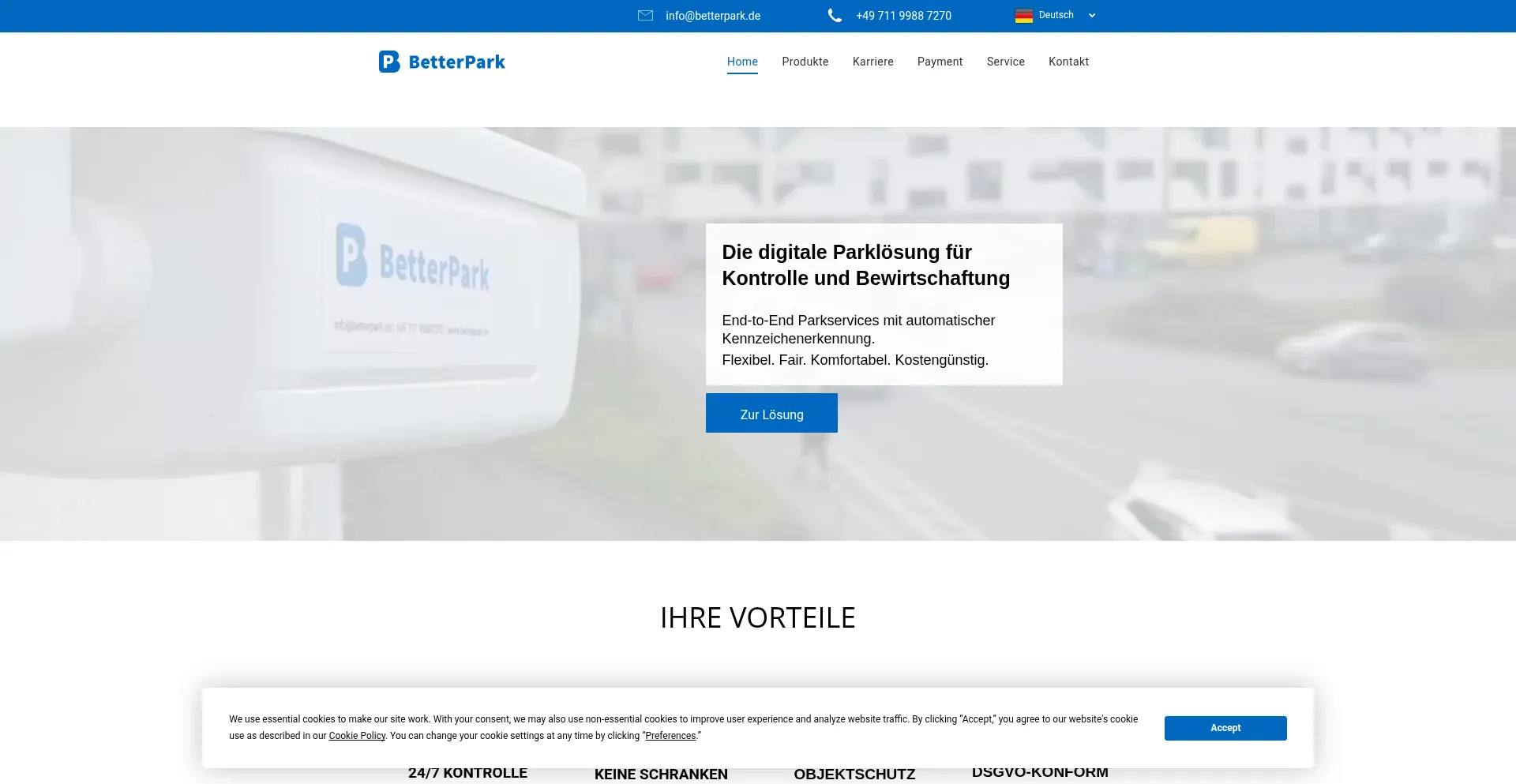 Betterpark.de 安全可靠吗？