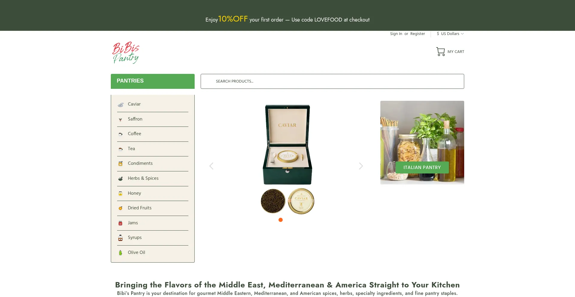 Bibispantry.com