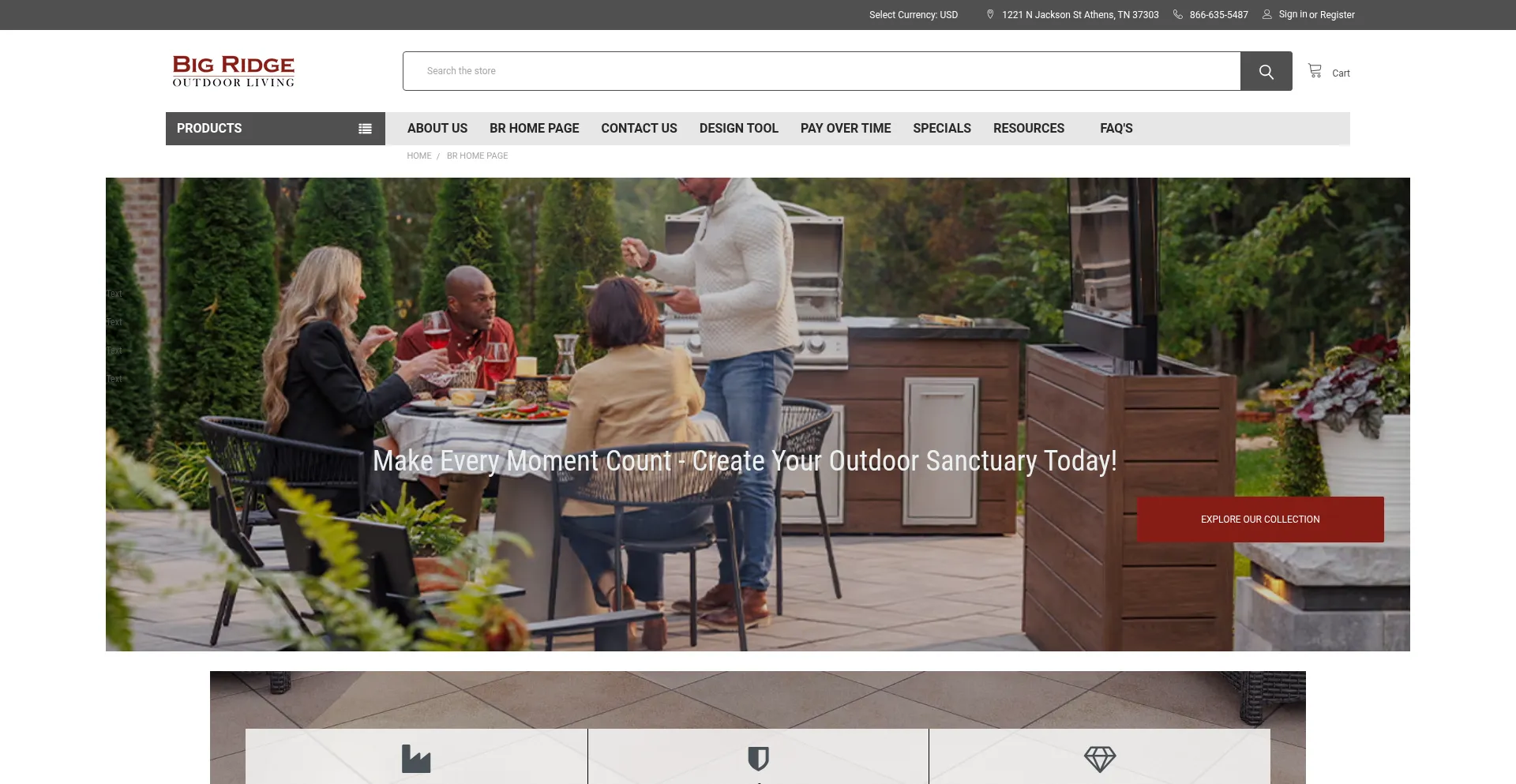 Bigridgeoutdoorkitchens.com 安全可靠吗？