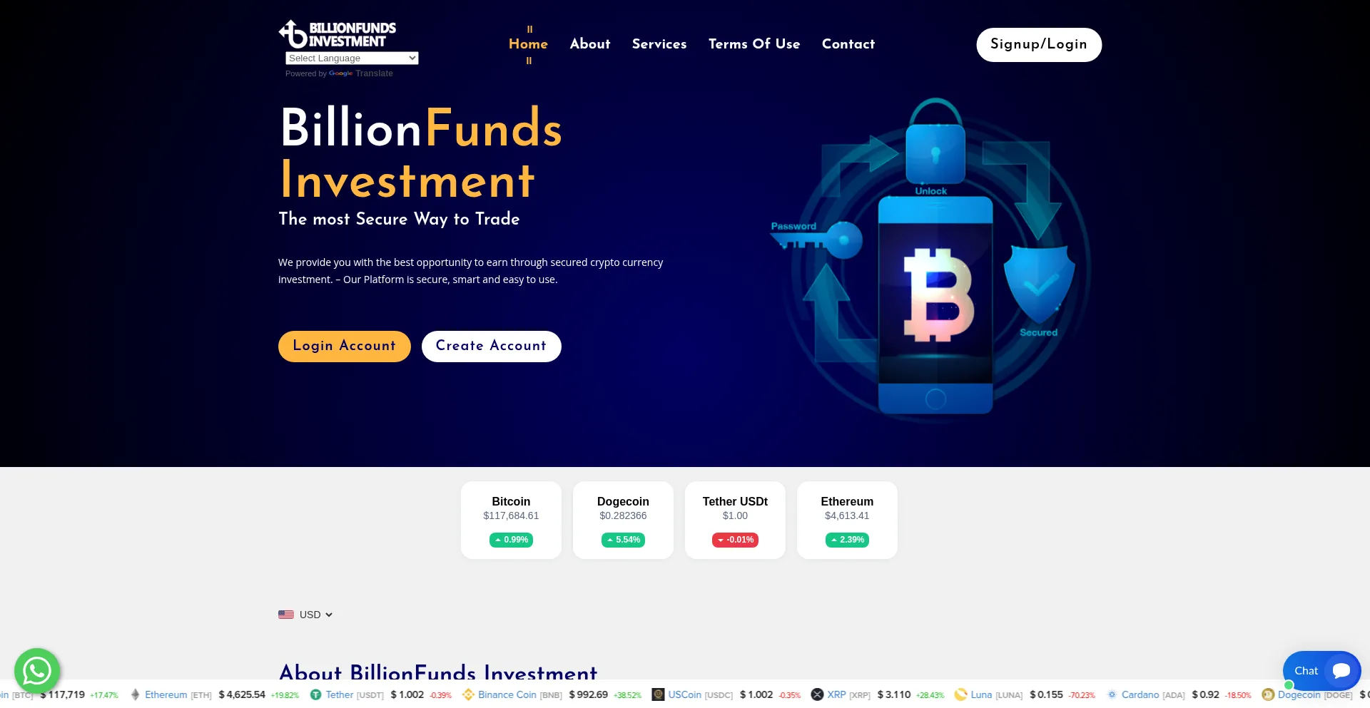 Billionsfund.com 安全可靠吗？