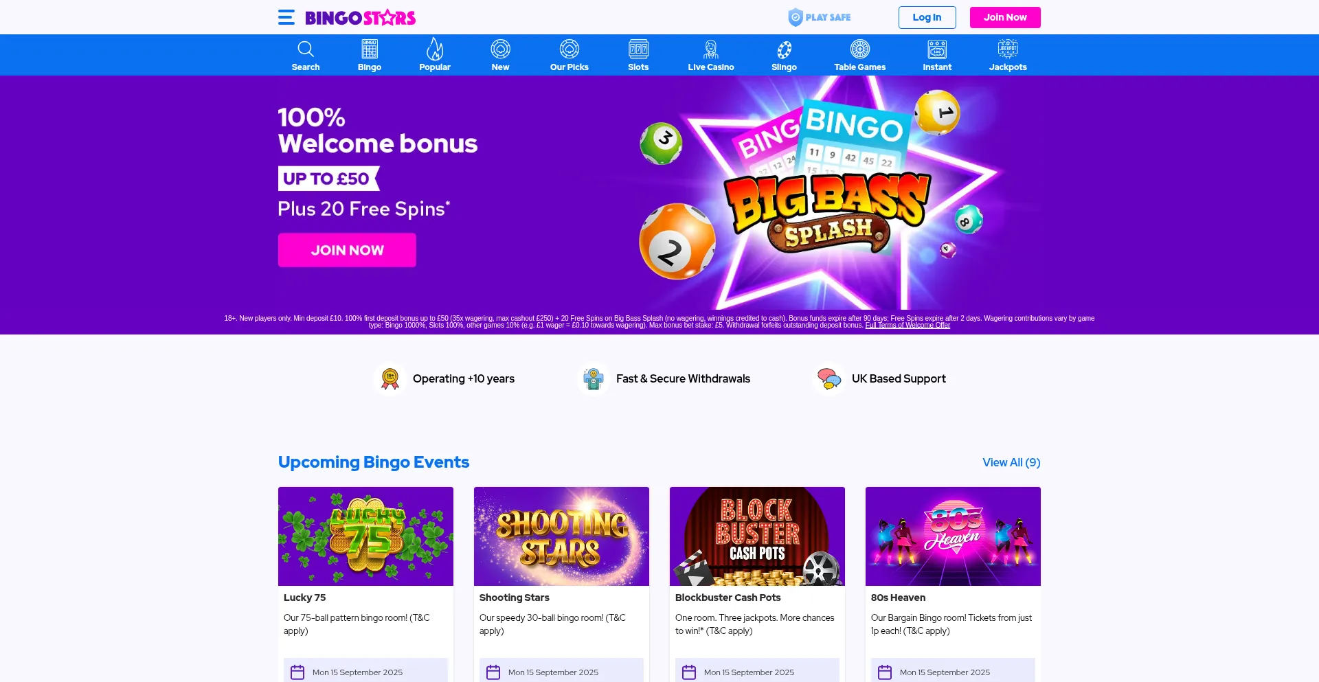 Bingostars.com 安全可靠吗？
