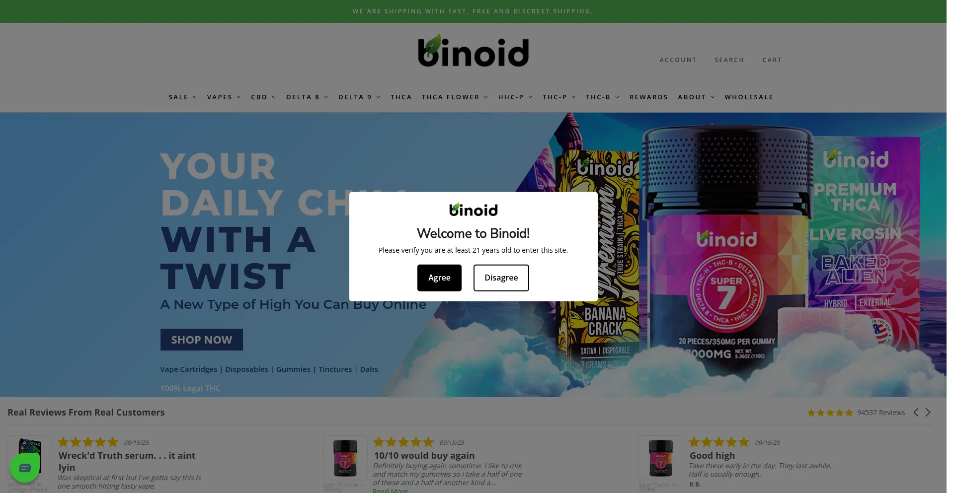 Binoidcbd.com 安全可靠吗？
