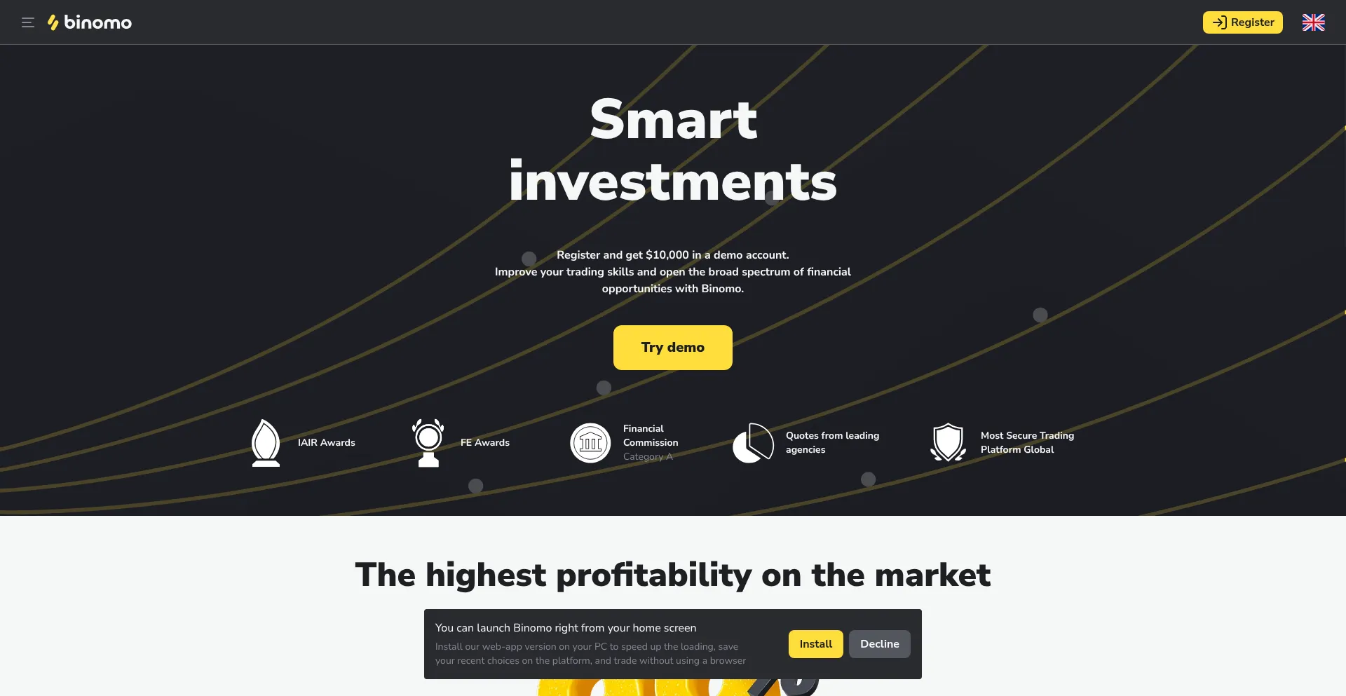 Binomo-trade.com 安全可靠吗？