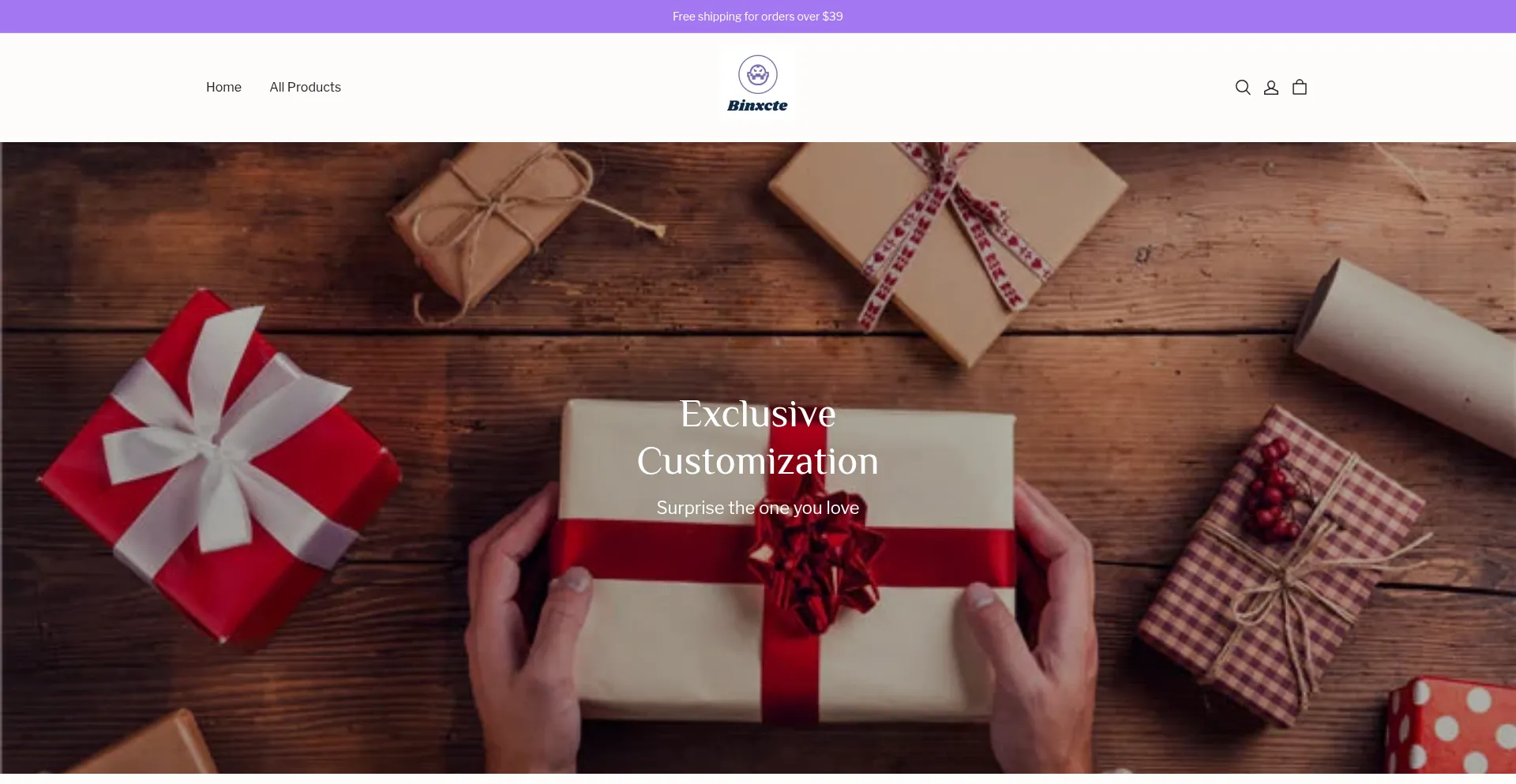 Binxcte.shop Screenshot