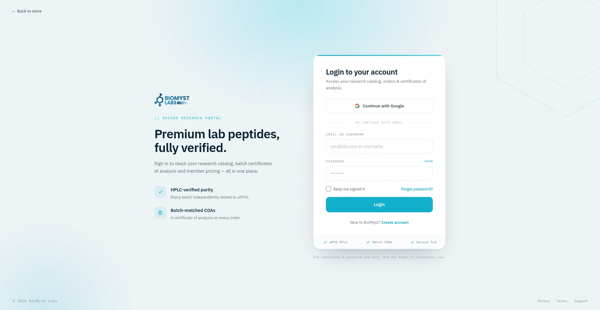 Biomystlabs.com