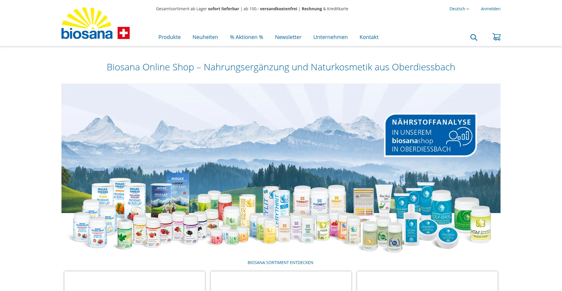 Biosana.ch