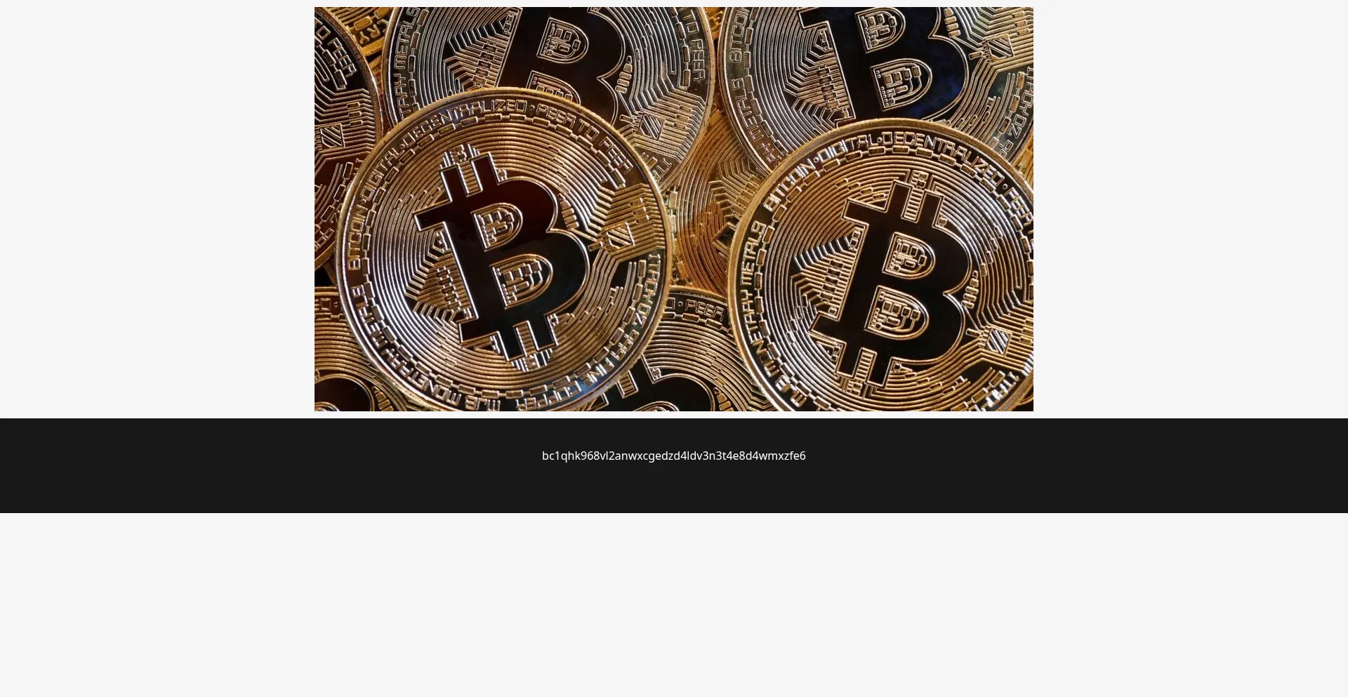 Website screenshot of Bitcoincalcs.com