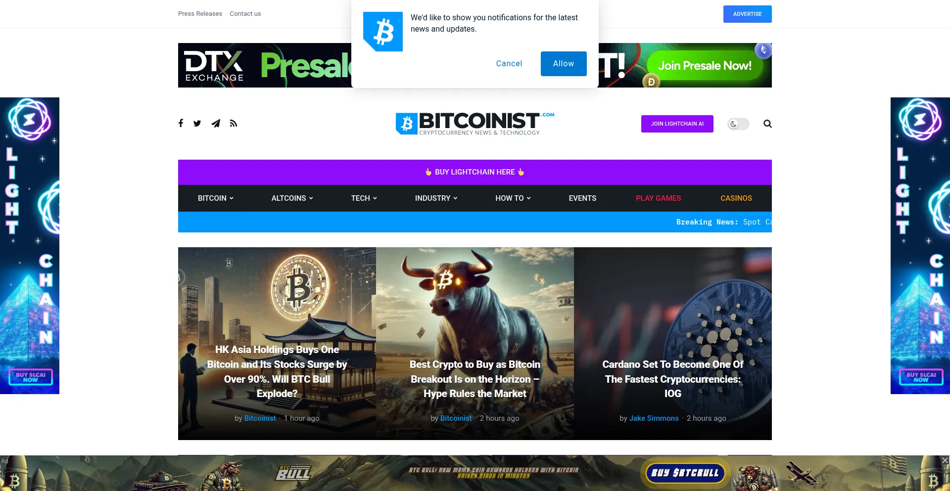 Bitcoinist.com 安全可靠吗？