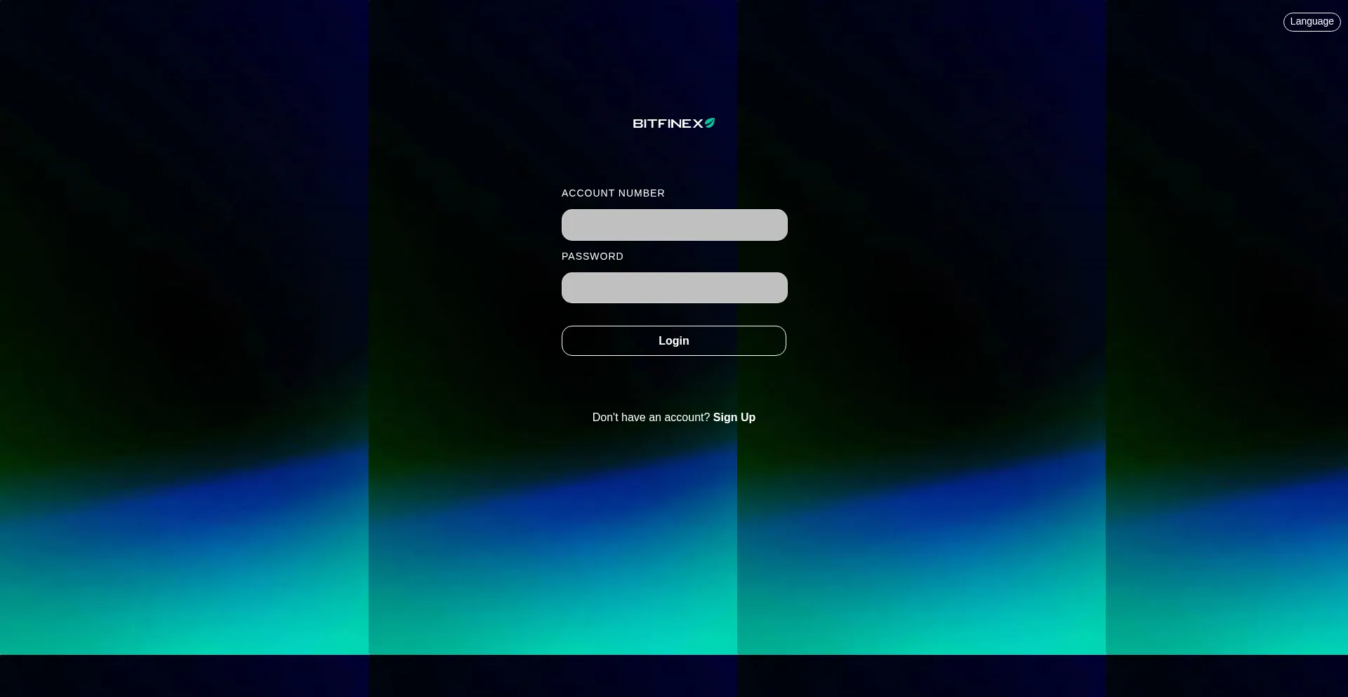 Website screenshot of Bits-finex.com