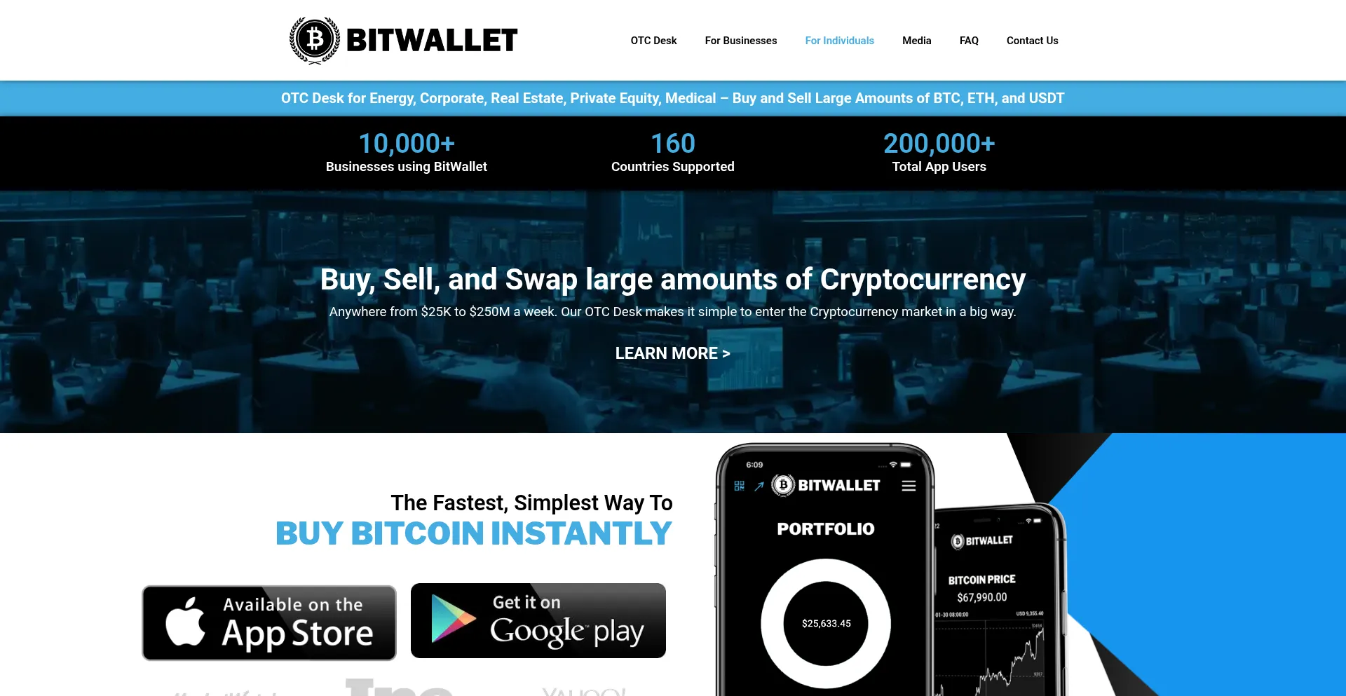 Bitwallet.org Screenshot