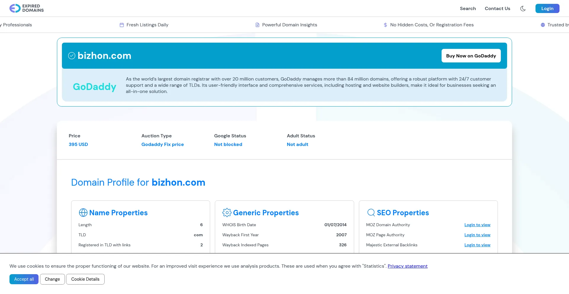 Bizhon.com 安全可靠吗？
