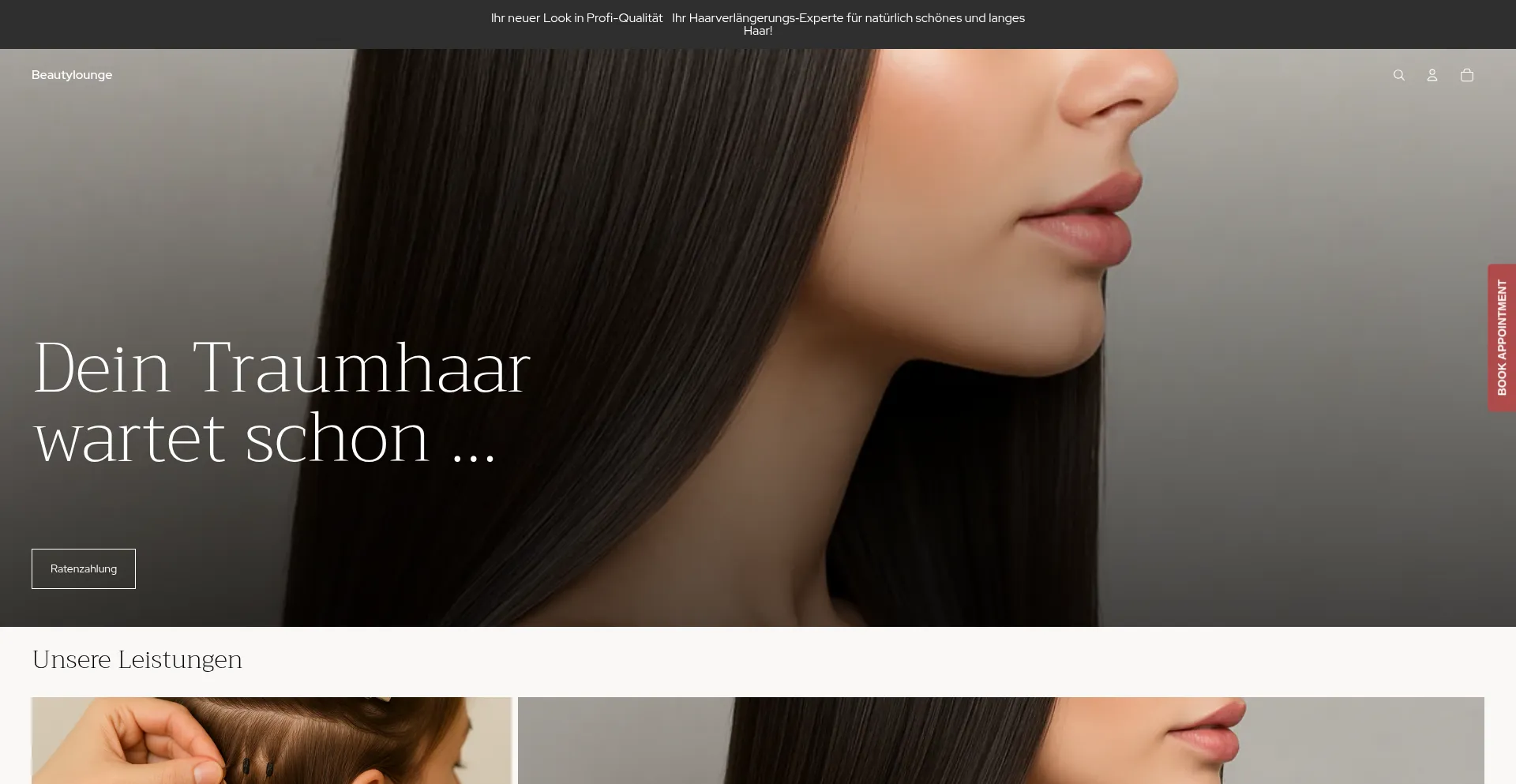Website screenshot of Bl-beauty.shop