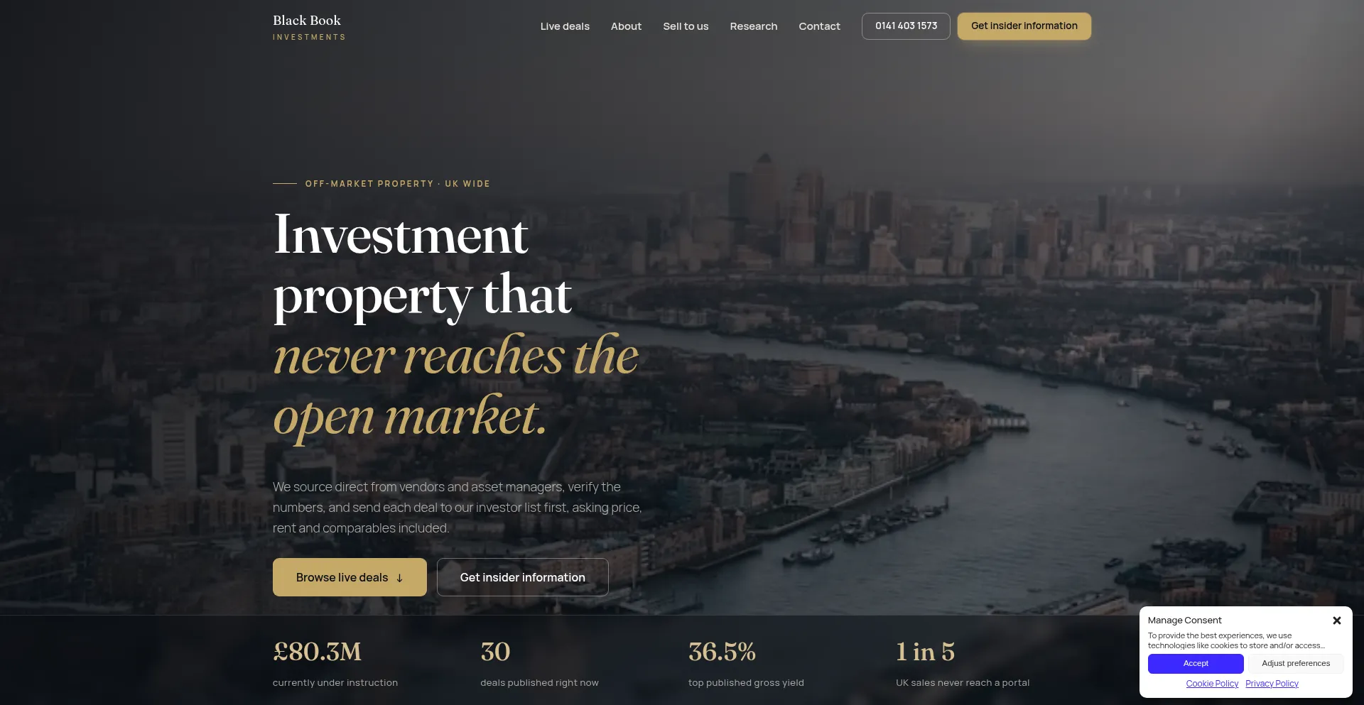 Blackbookinvestments.co.uk
