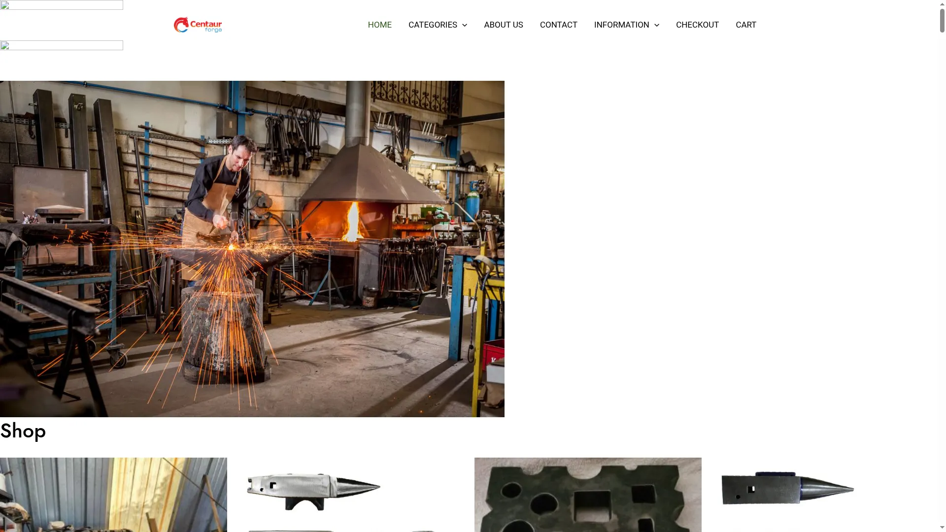 Blacksmithcentaurforge.com