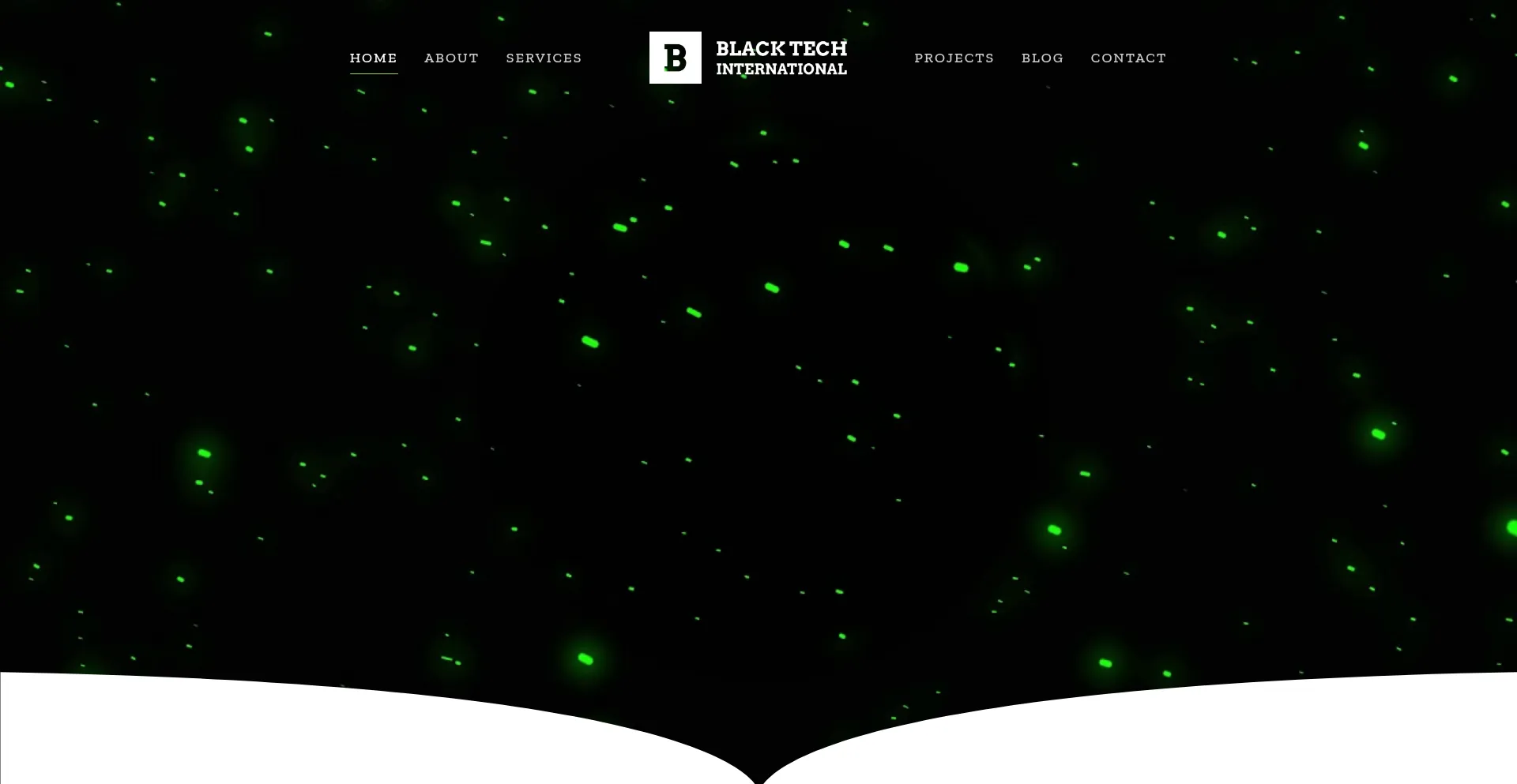 Website screenshot of Blacktechi.com