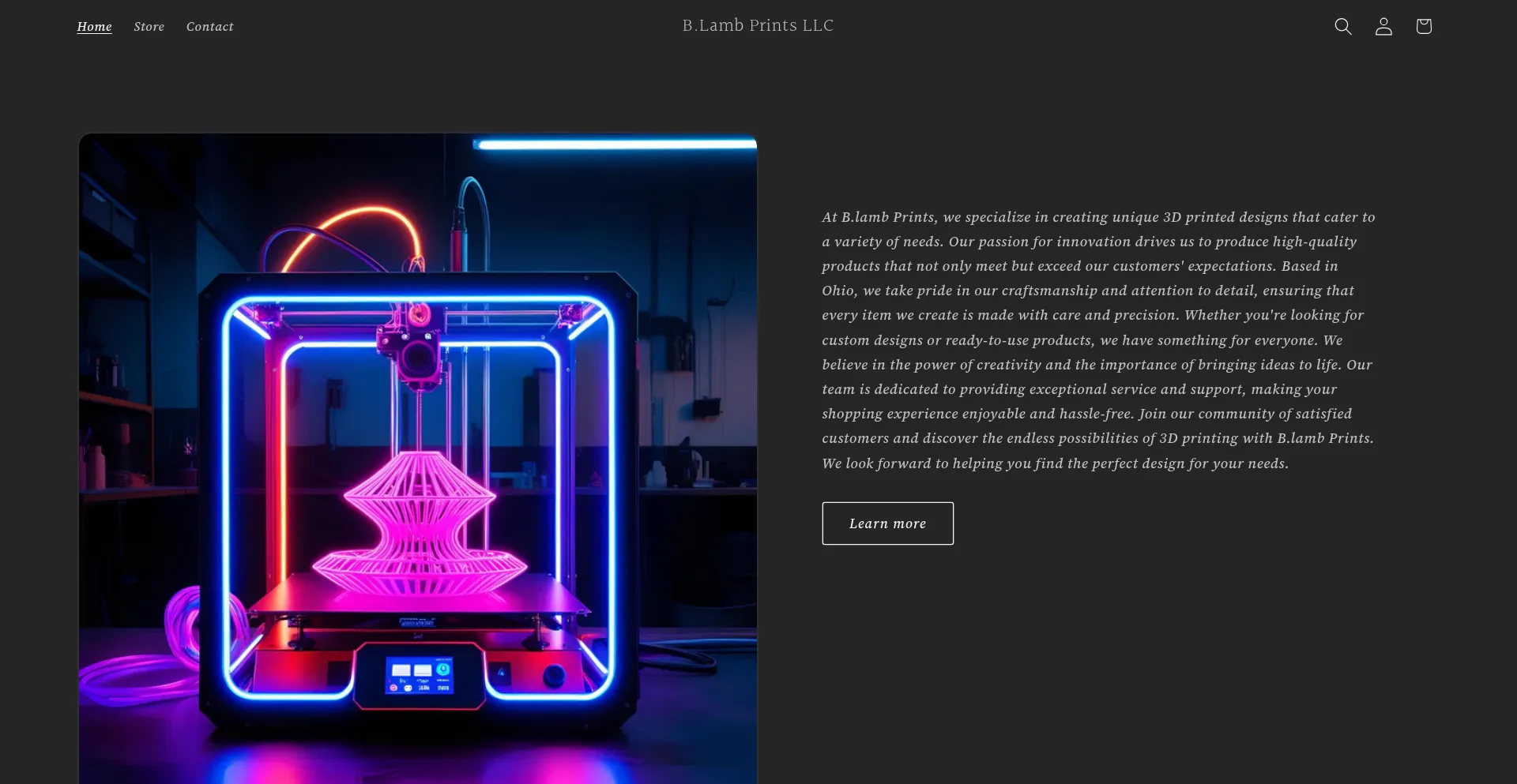 Blambprints.com Screenshot