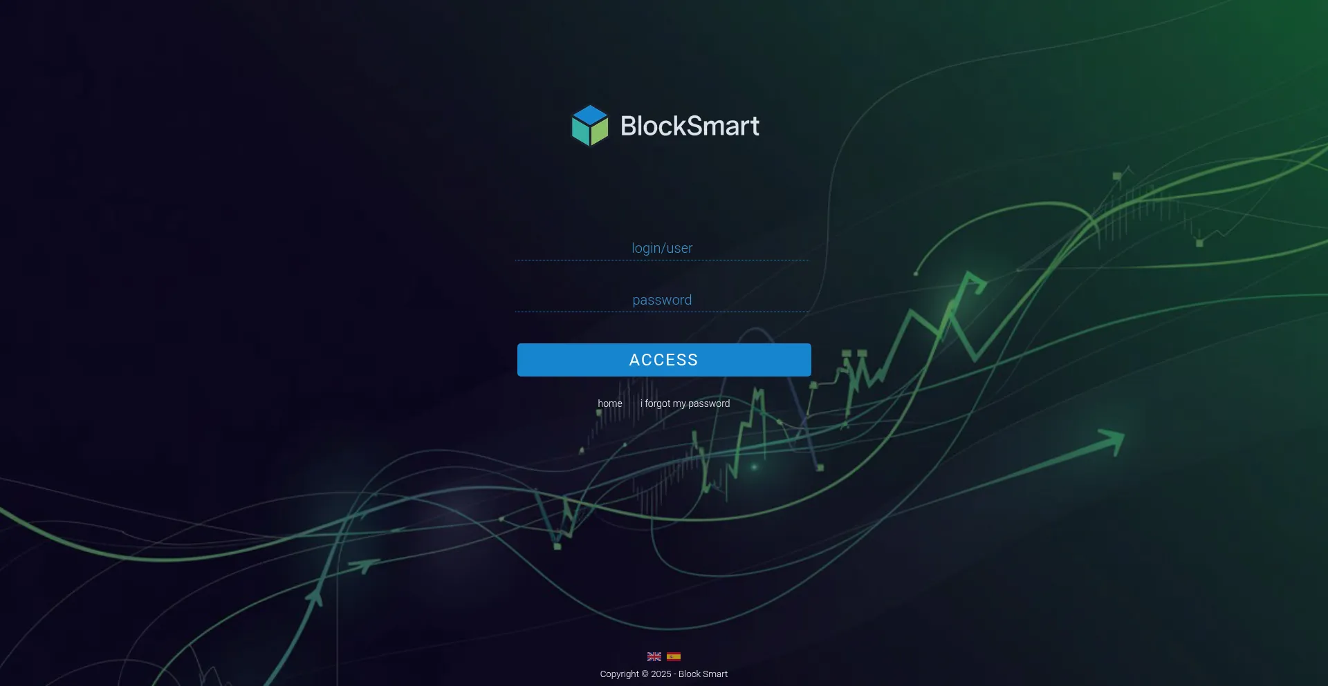 Website screenshot of Blocksmart.pro