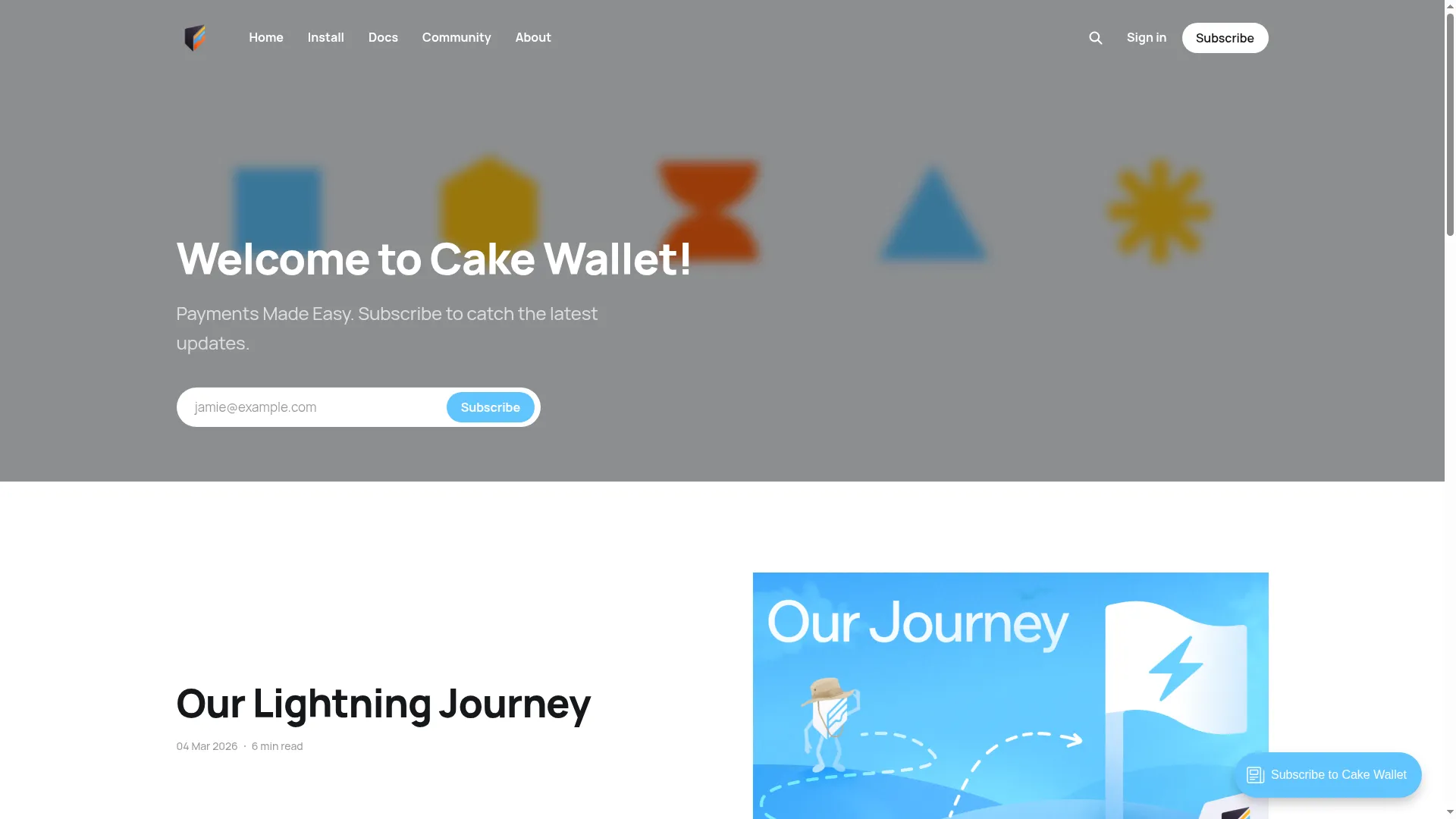Blog.cakewallet.com