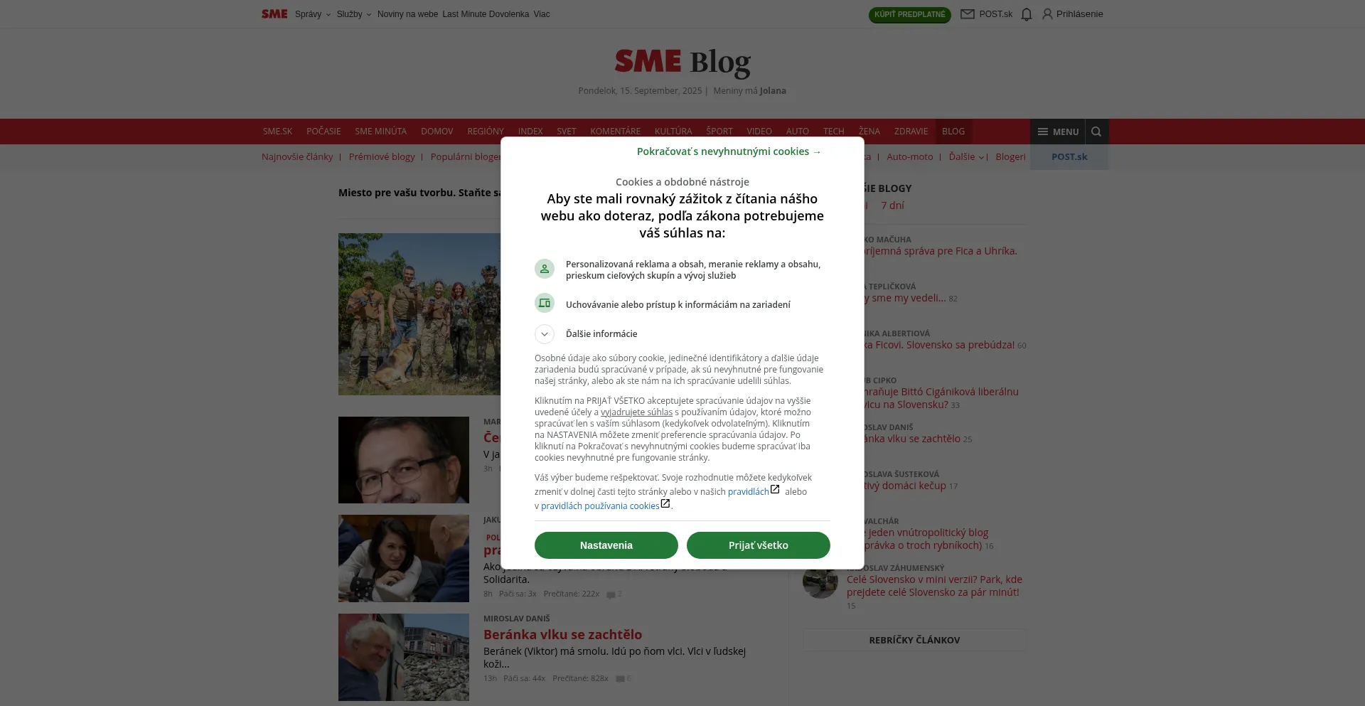 Blog.sme.sk 安全可靠吗？