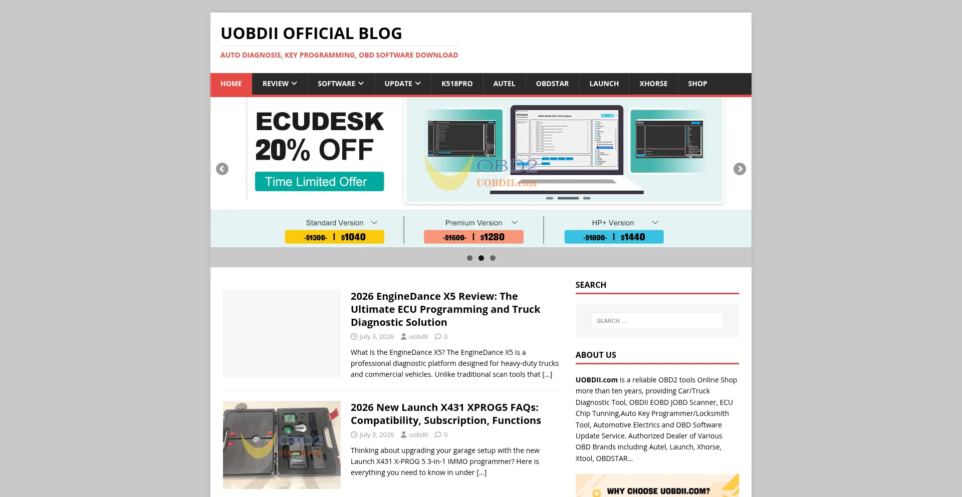Blog.uobdii.com