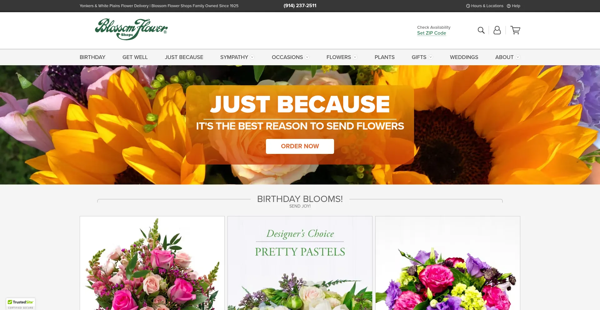 Blossomsflower.com 安全可靠吗？