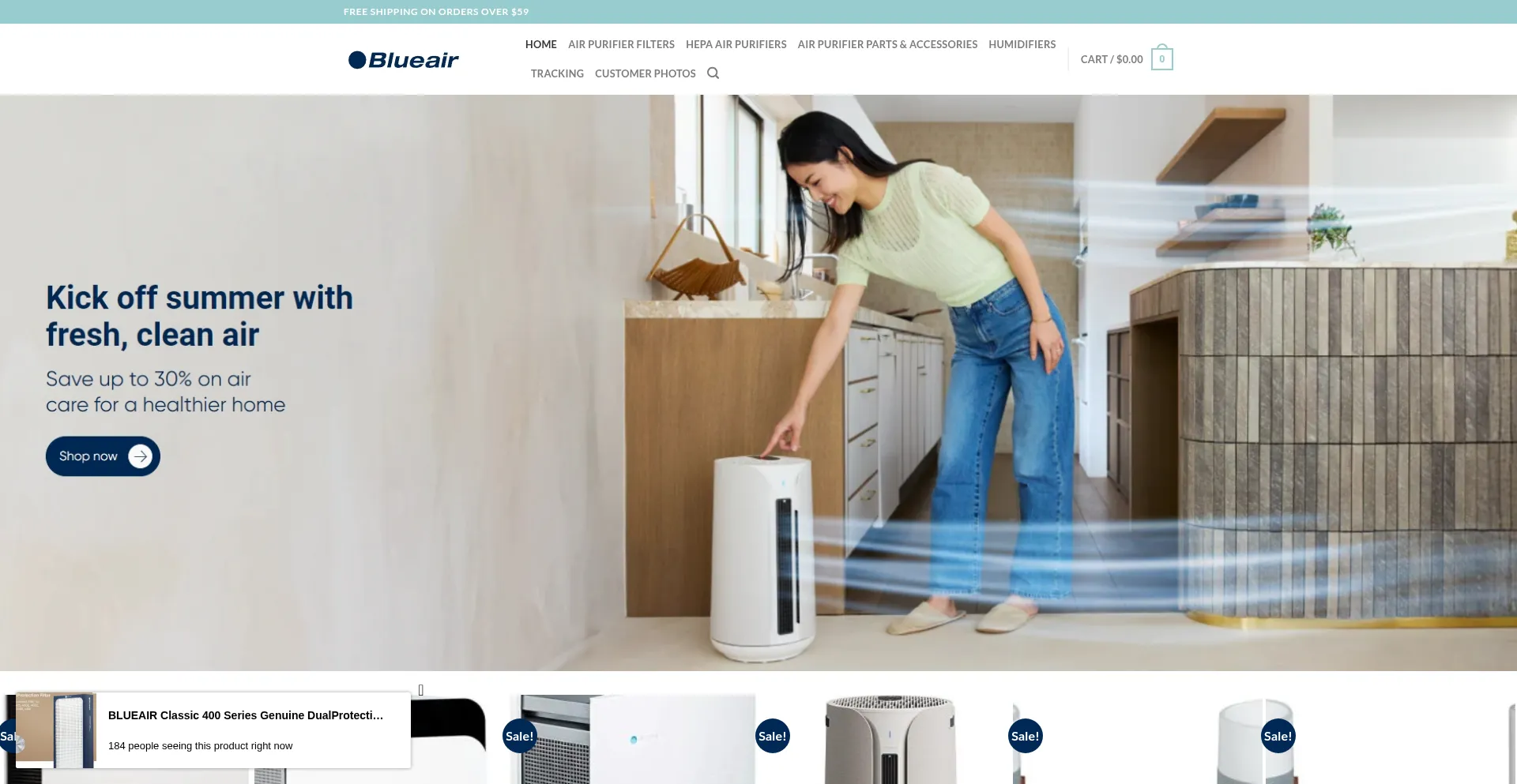 Blueairoutlet.com