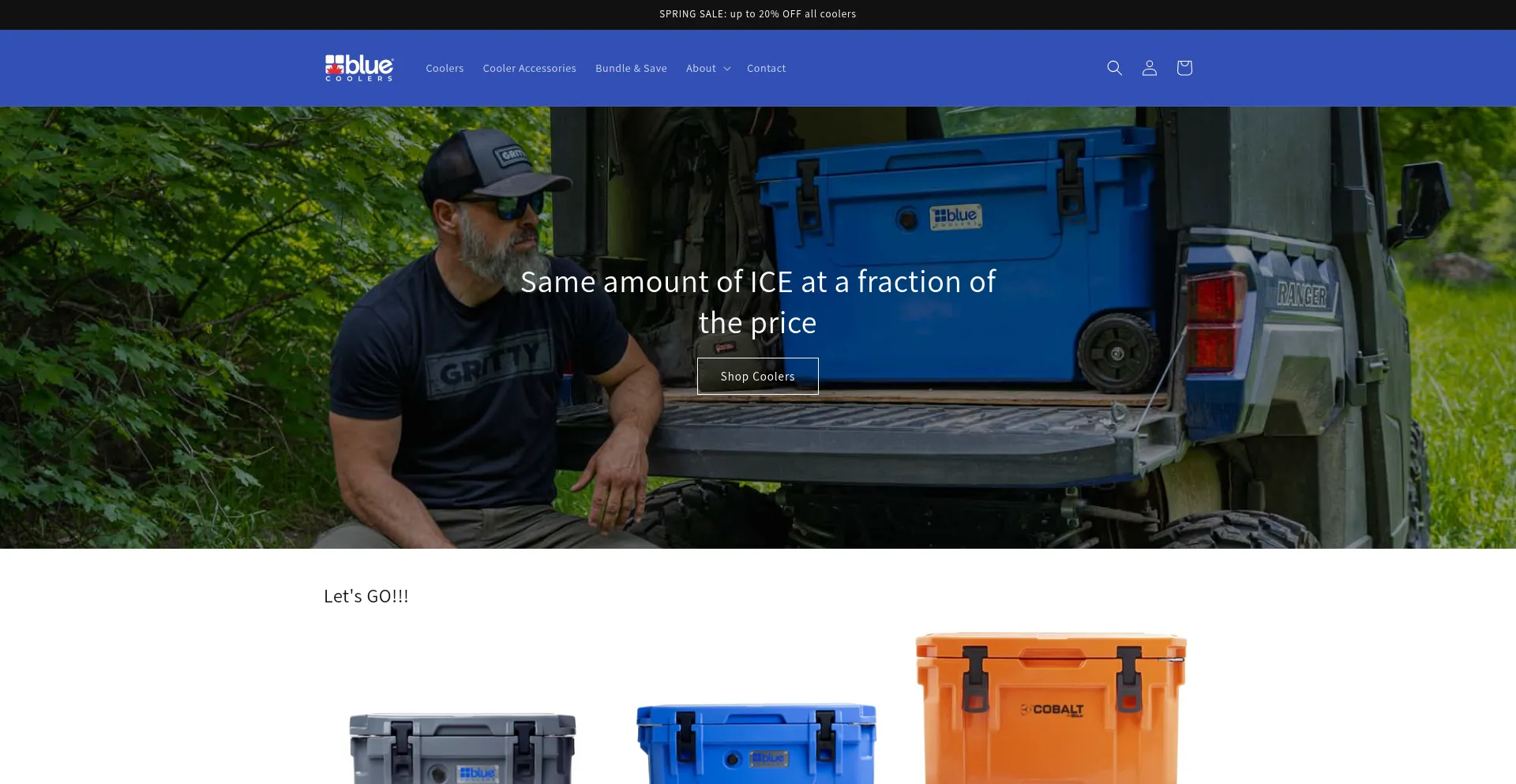 Bluecoolerscanada.com
