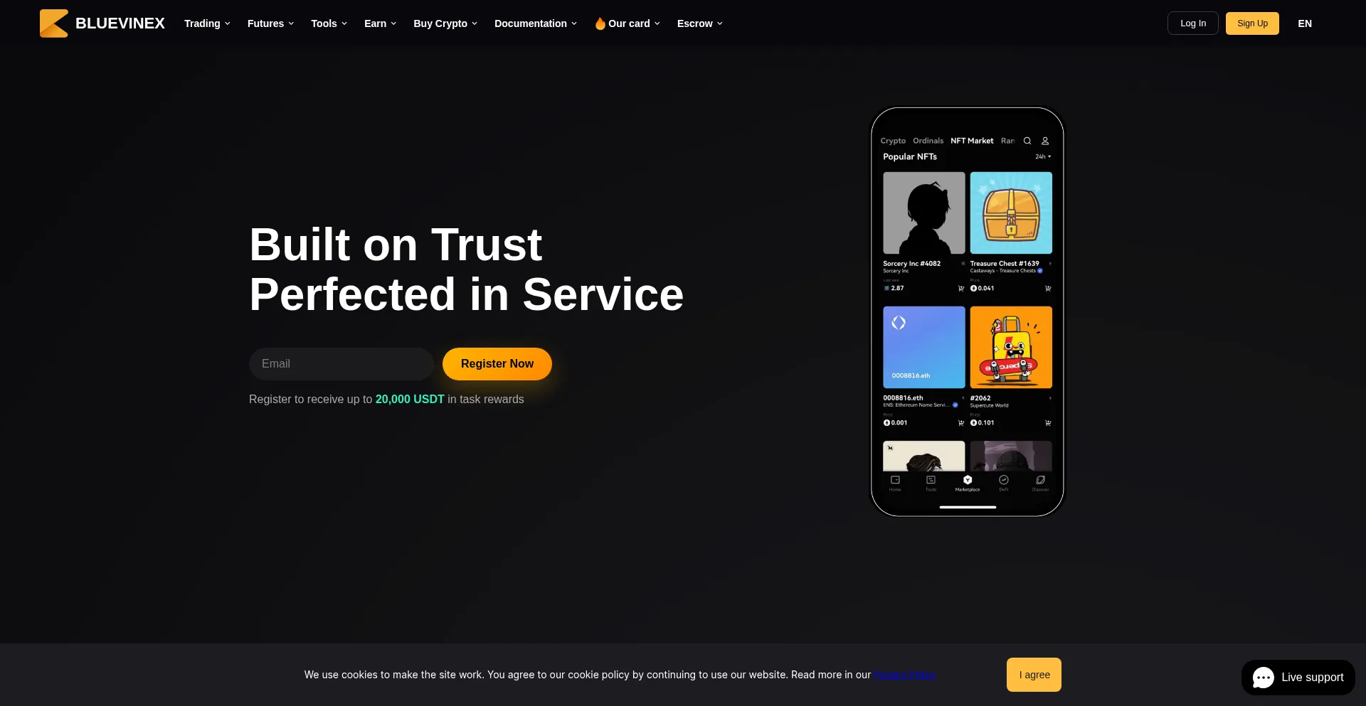 Bluevinex.com