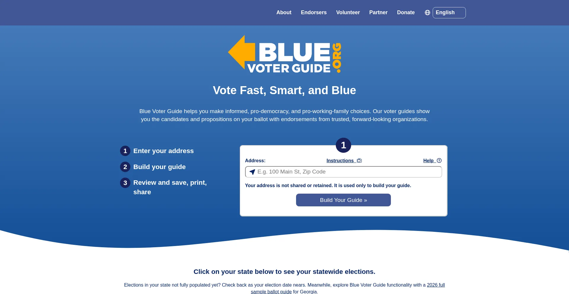 Bluevoterguide.org