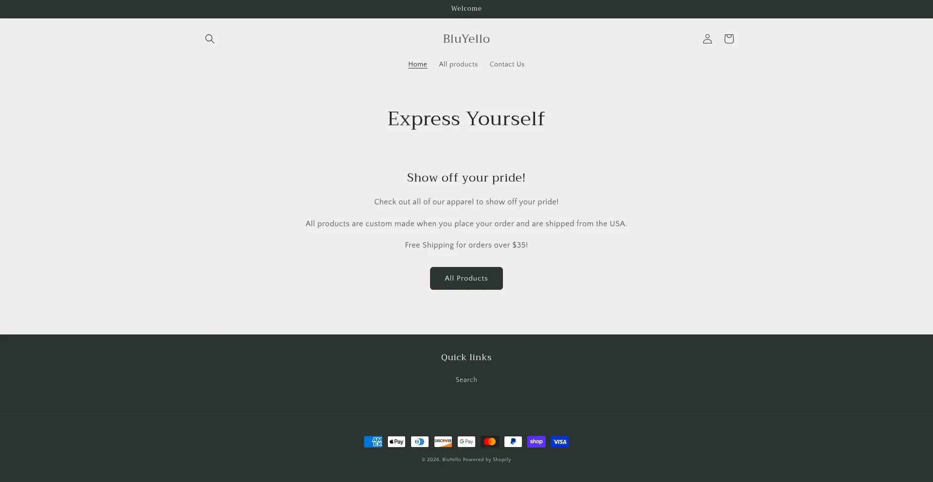 Bluyellostore.com