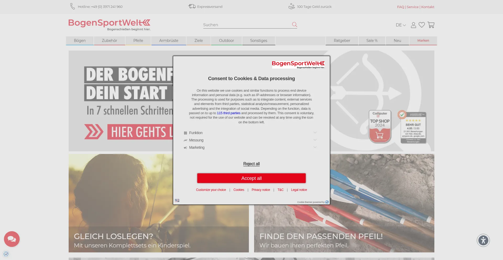 Bogensportwelt.de 安全可靠吗？