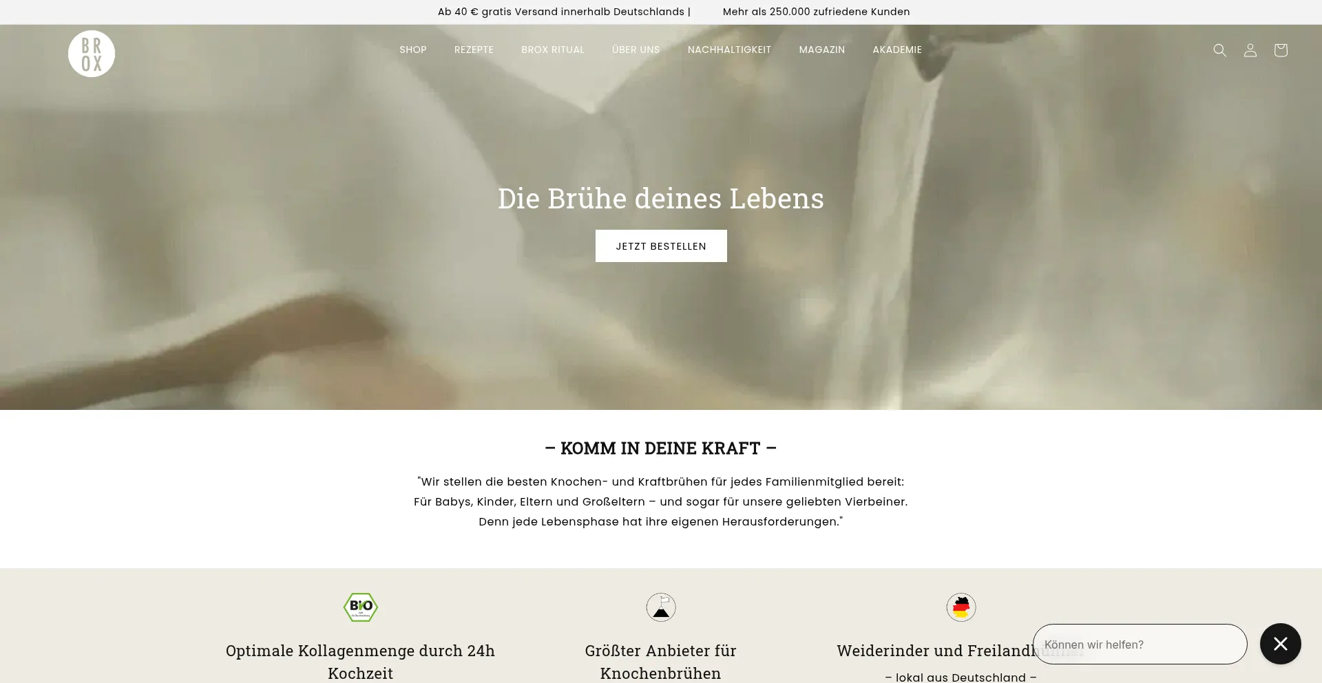 Bonebrox.com Screenshot